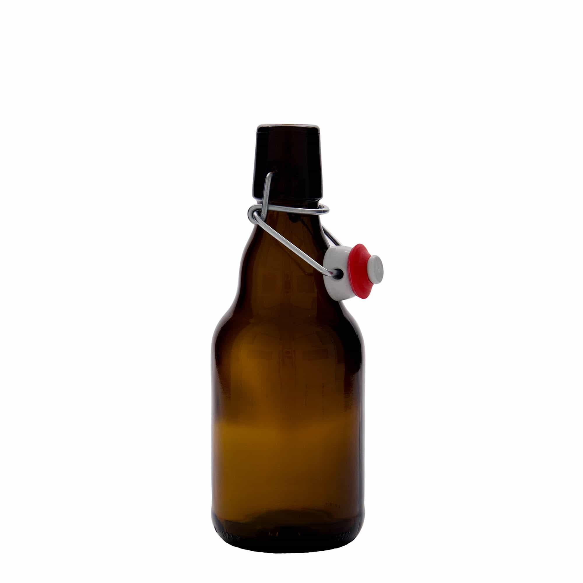 330 ml õllepudel 'Steinie', klaas, pruun, suu: sanglilukk
