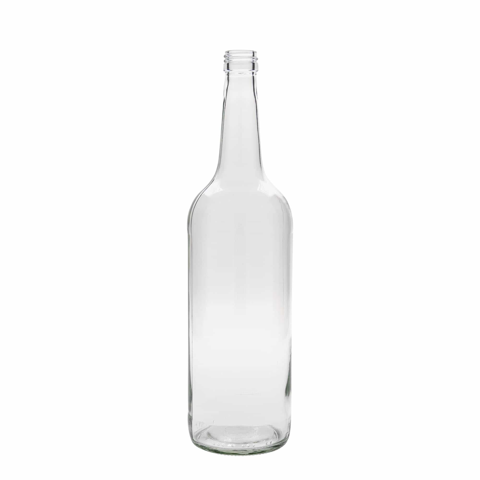1000 ml klaaspudel, sirge kaelaga, sulgur: kork 1000 ml klaaspudel, sirge kaelaga, sulgur: kork