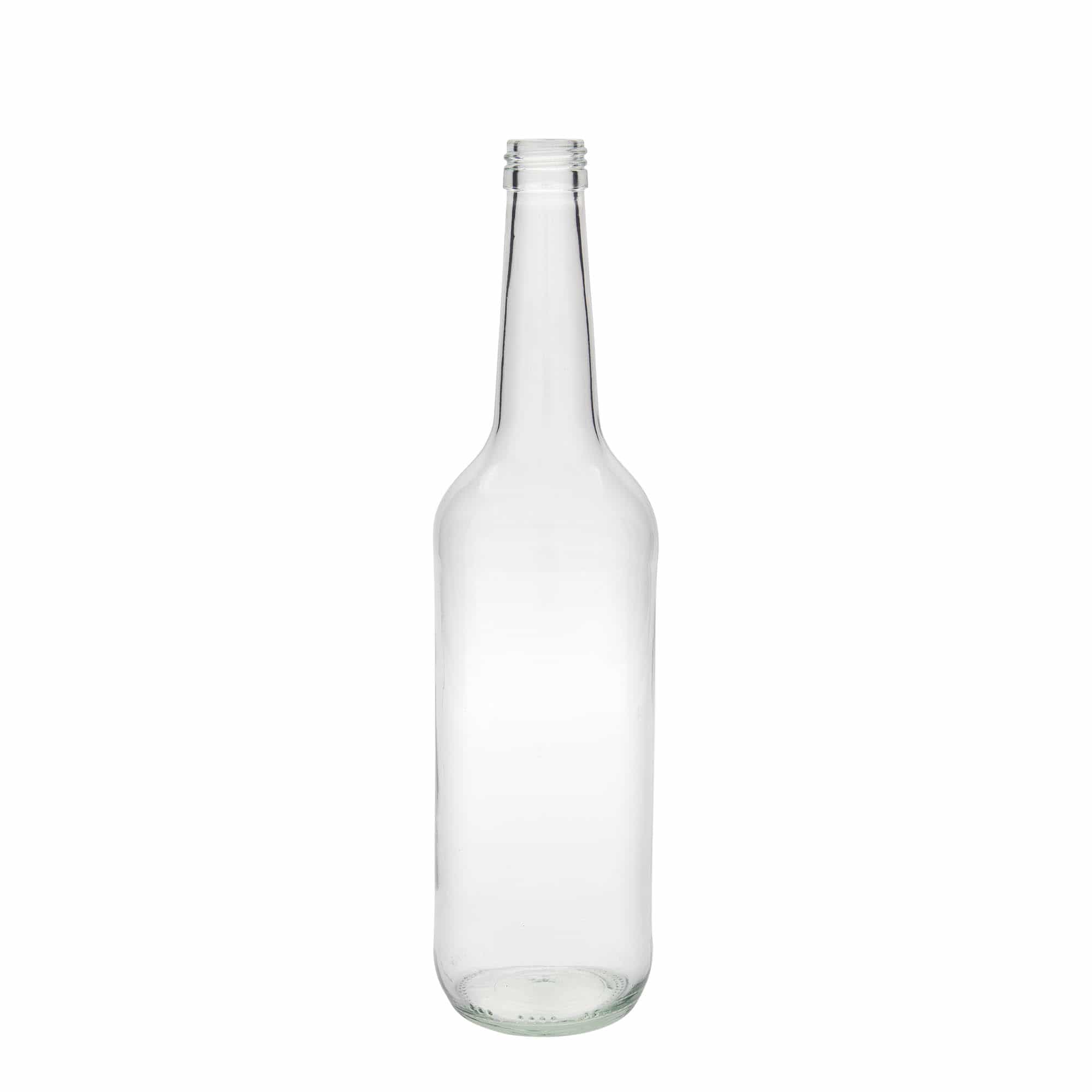 700 ml klaaspudel sirge kaelaga, ava: PP 28