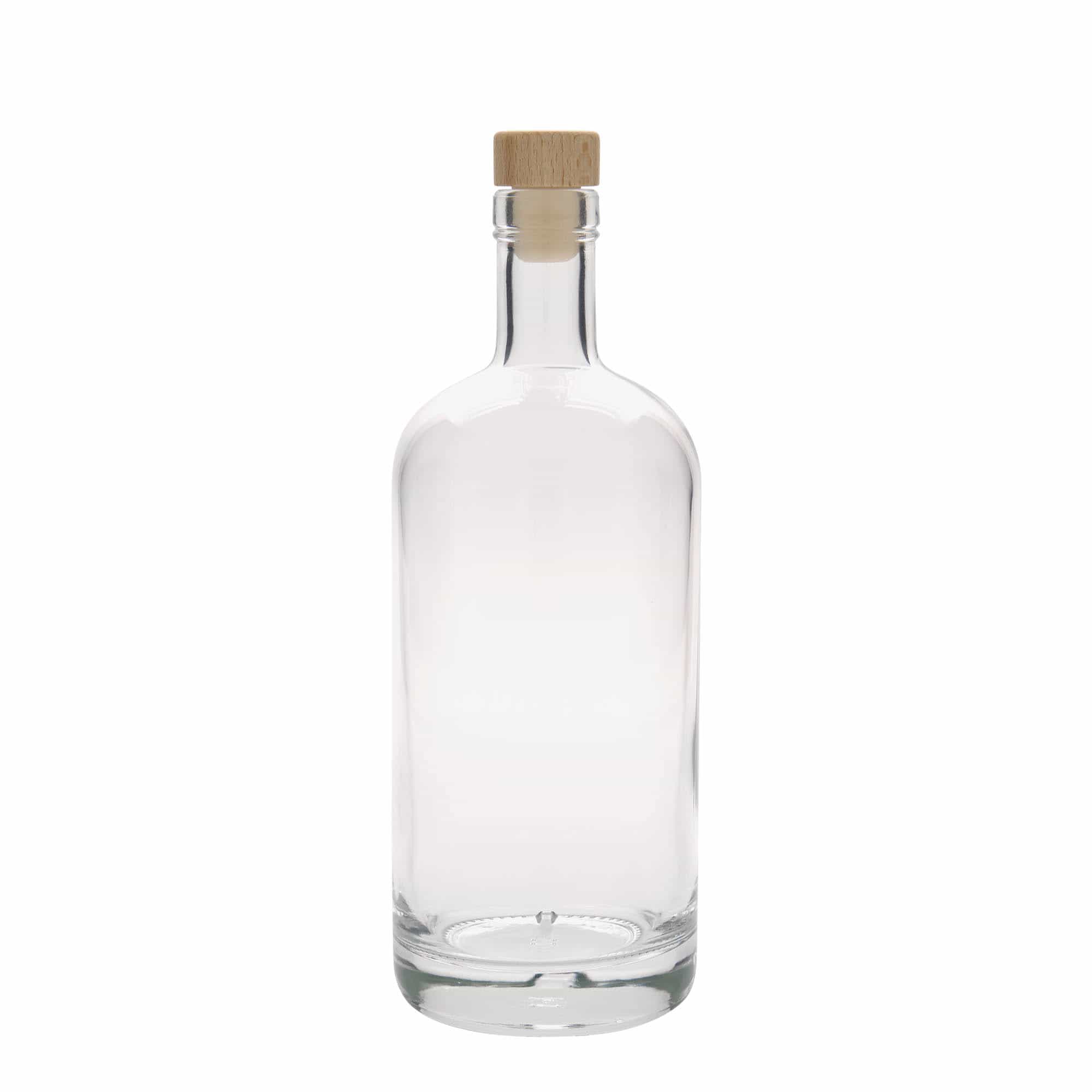 700 ml klaaspudel 'Linea Uno', sulgur: kork