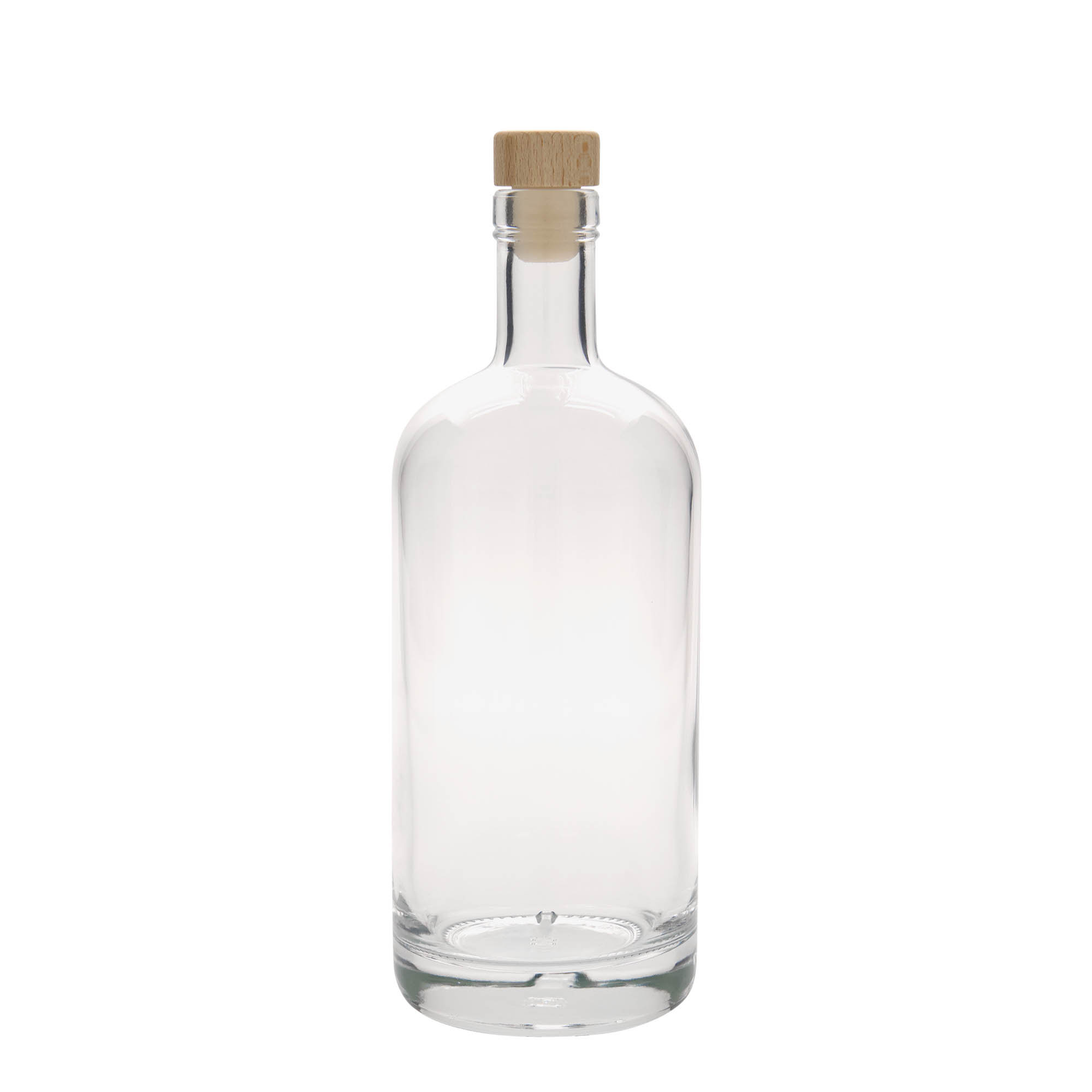 700 ml klaaspudel 'Linea Uno', suuava: kork