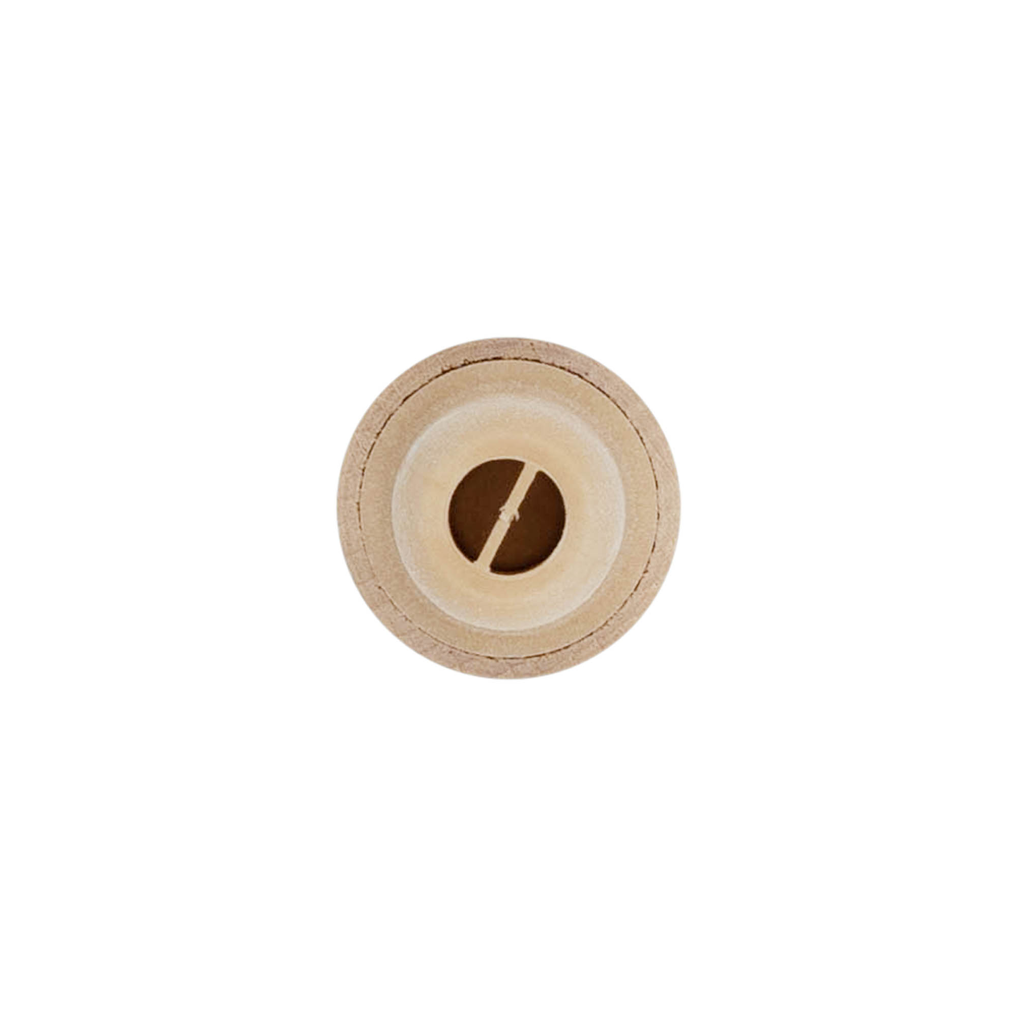 Korgikäepide mõõtesuu 19 mm, puit/plast, beež, sobib avale: kork