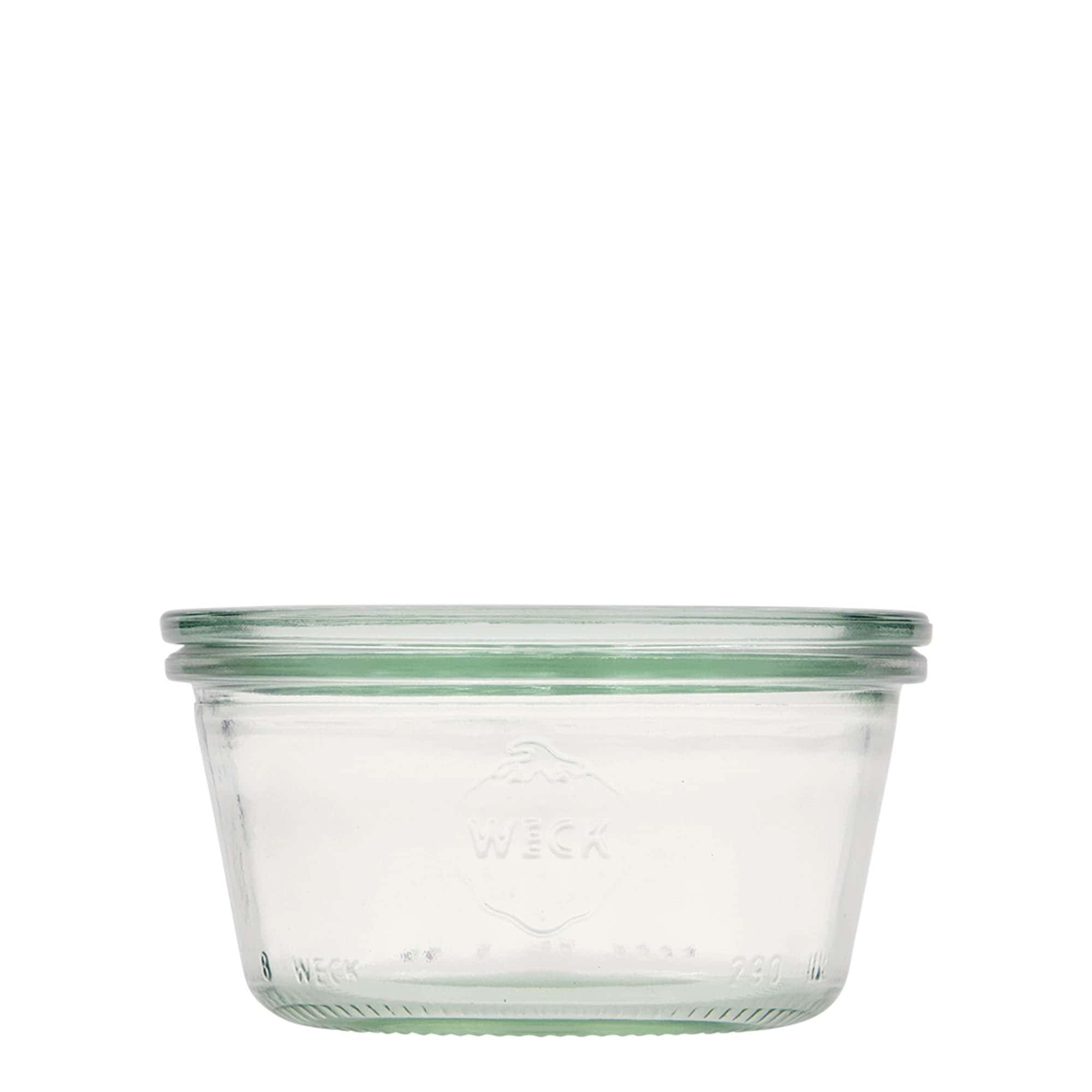 290 ml WECK-purgiklaas, suuava: ümaräär