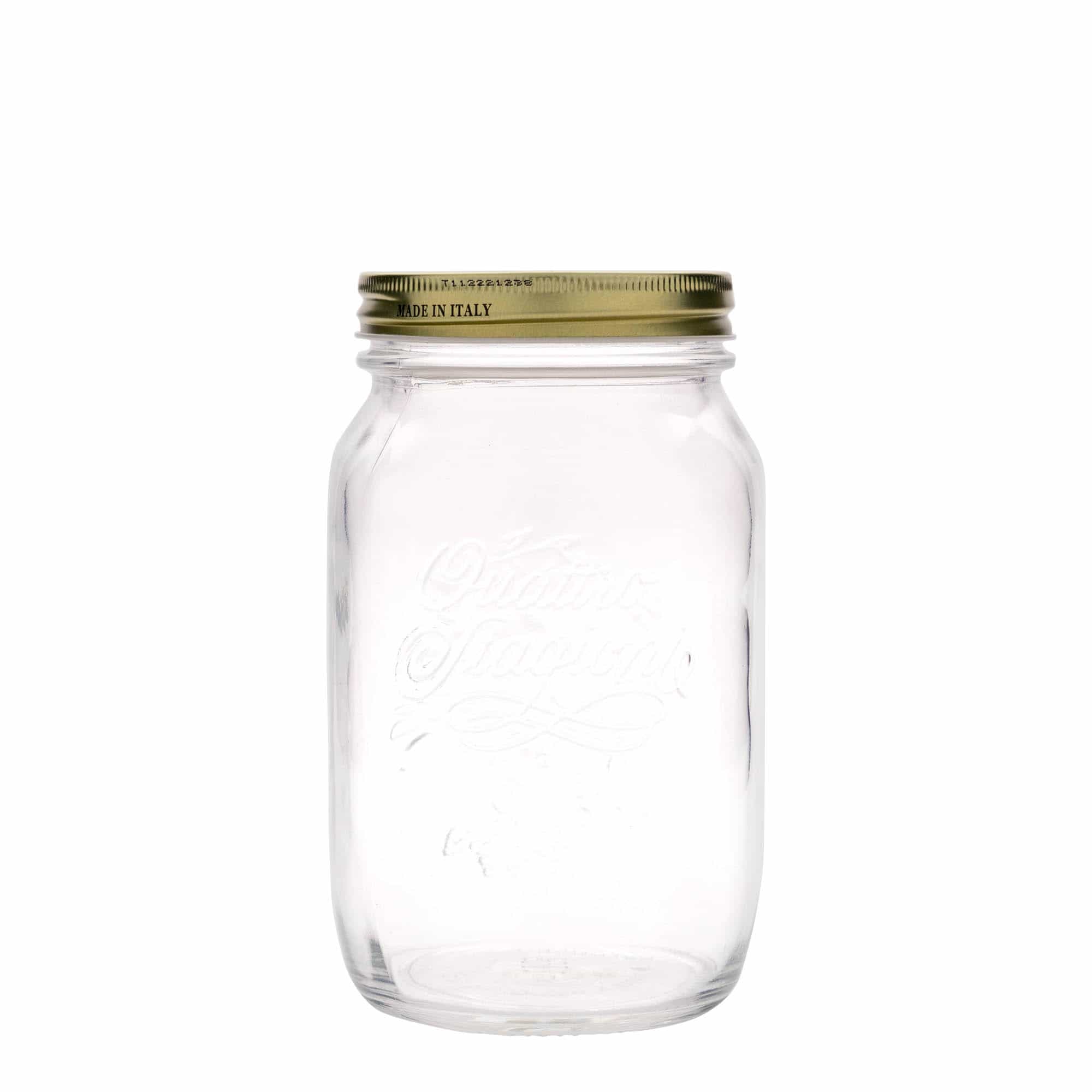 1000 ml klaaspurk 'Quattro Stagioni', sulgur: keeratav kaas 1000 ml klaaspurk 'Quattro Stagioni', sulgur: keeratav kaas