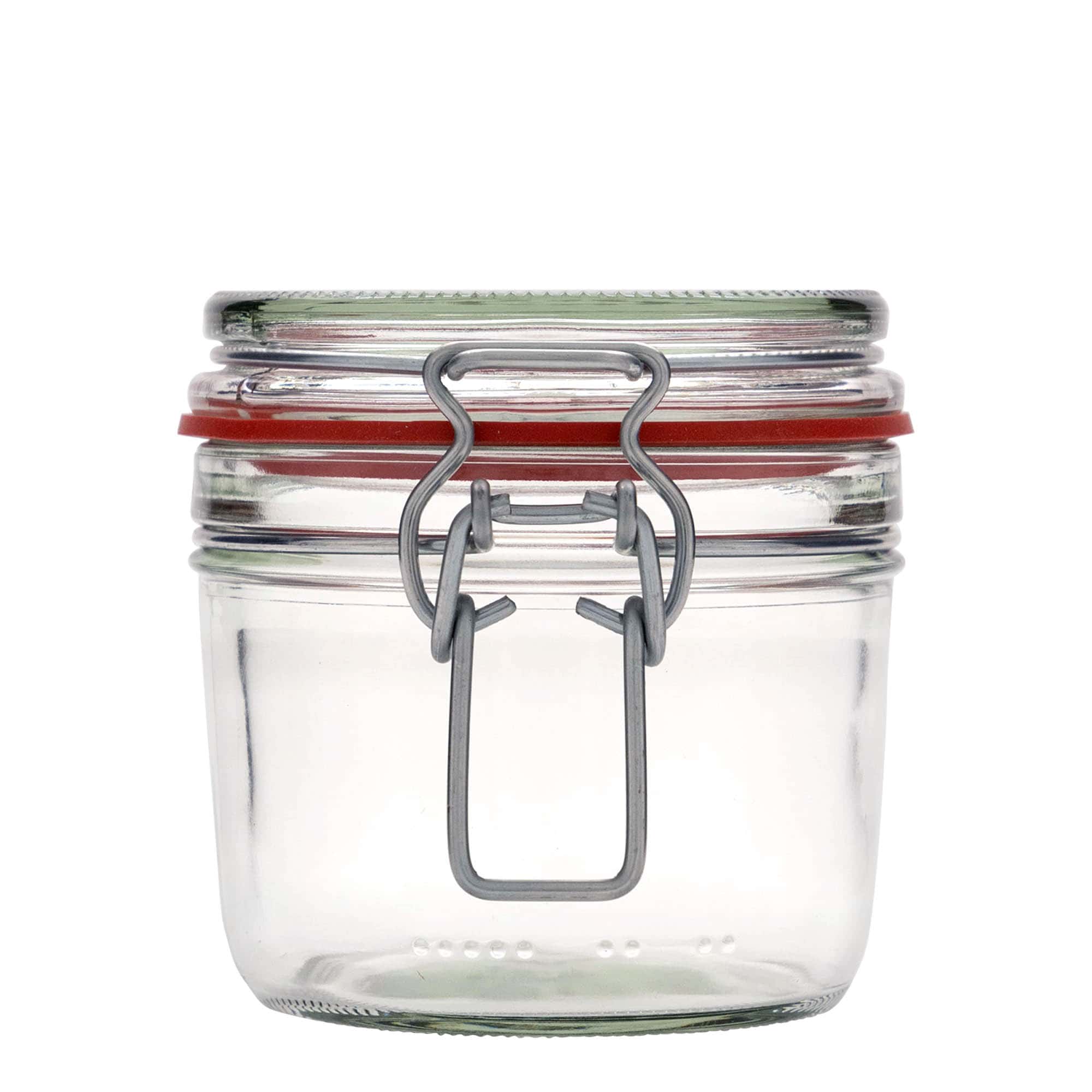 400 ml lame traadiga sulguriga klaaspurk, avale: traadiga sulgur