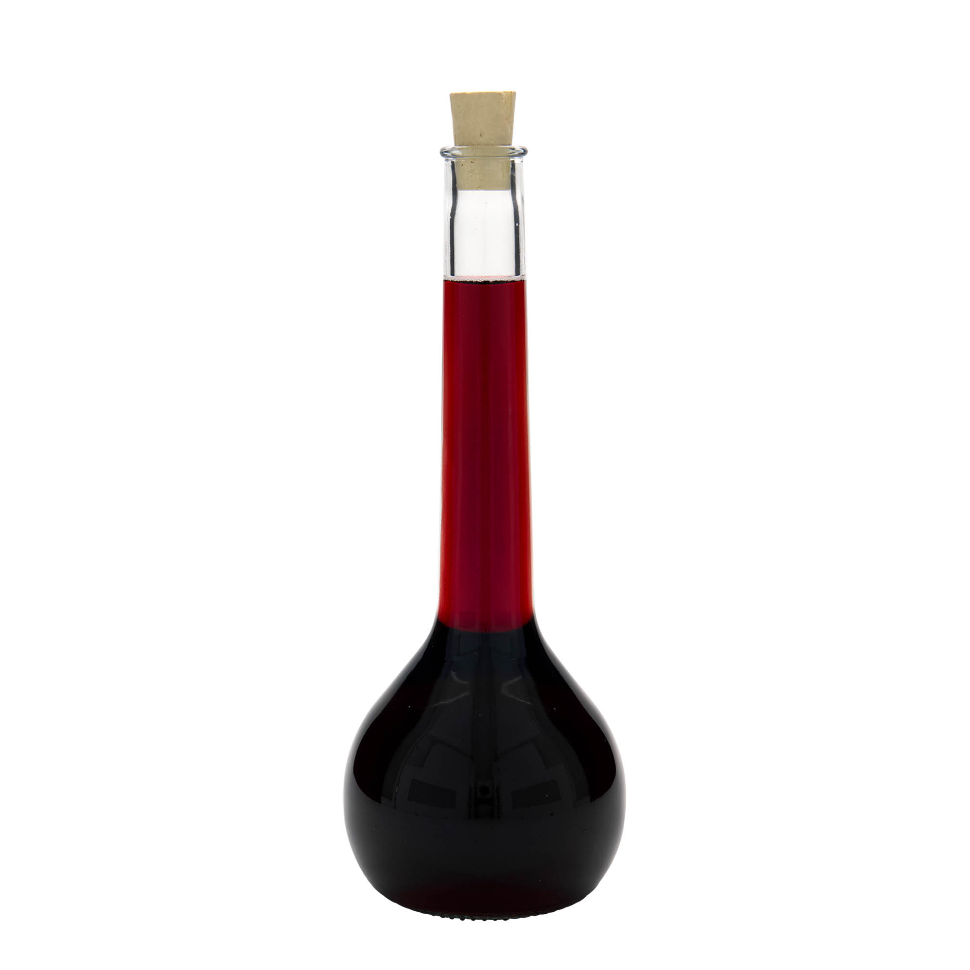500 ml klaaspudel 'Tulipano', avaus: kork