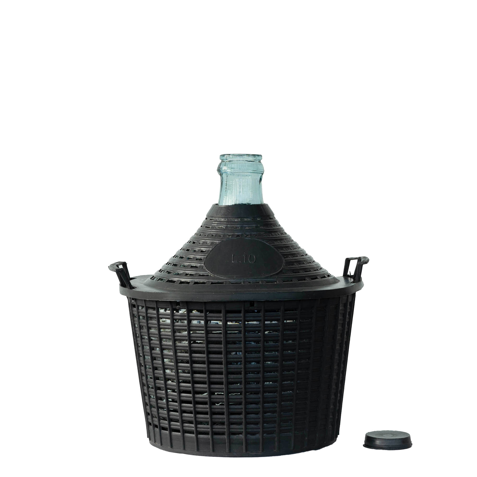 10 l pallkorkpudel kitsas kaelaga, klaas, suuava: klapikaas 10 l pallkorkpudel kitsas kaelaga, klaas, suuava: klapikaas