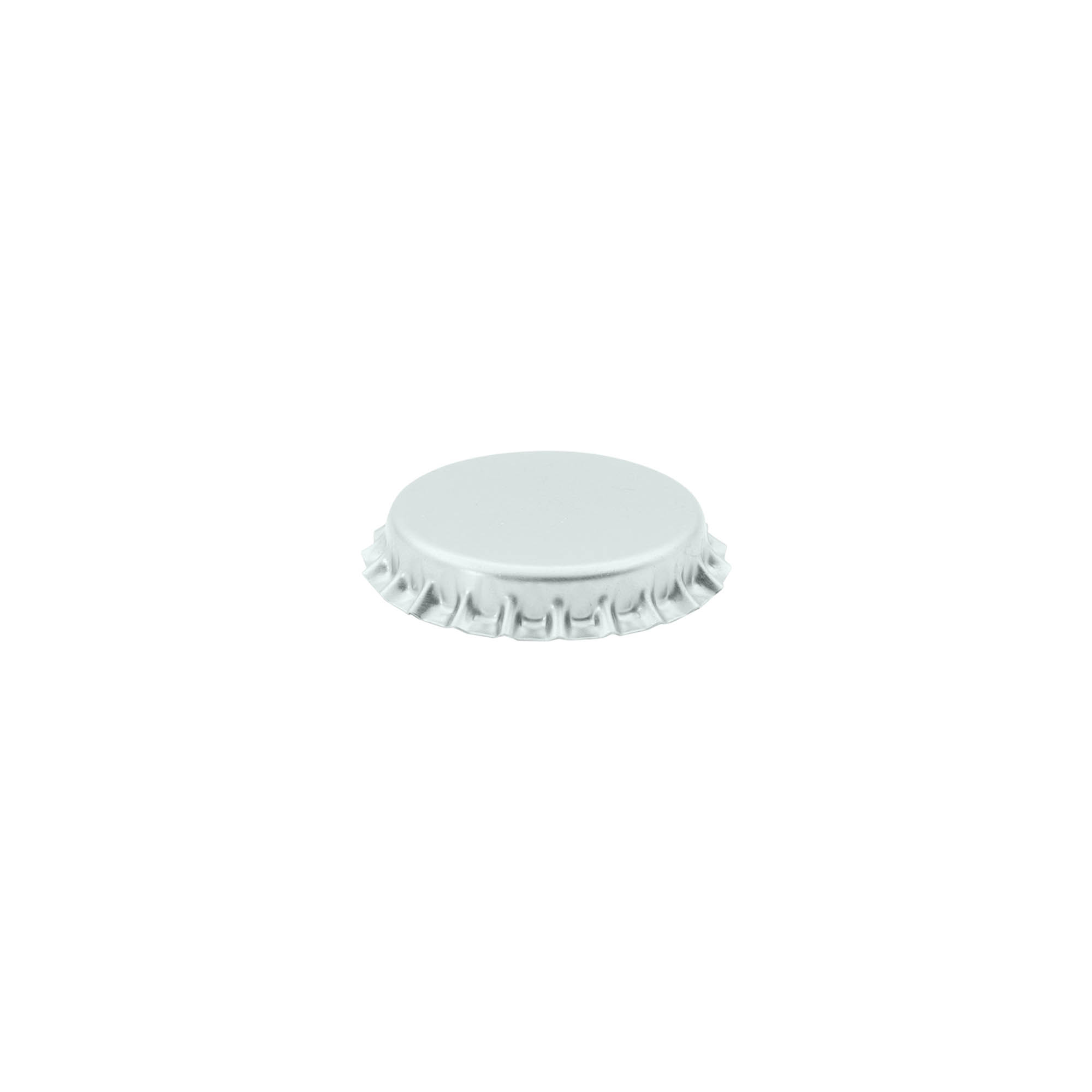 Kroonkorgid 29 mm, metall, hõbedane