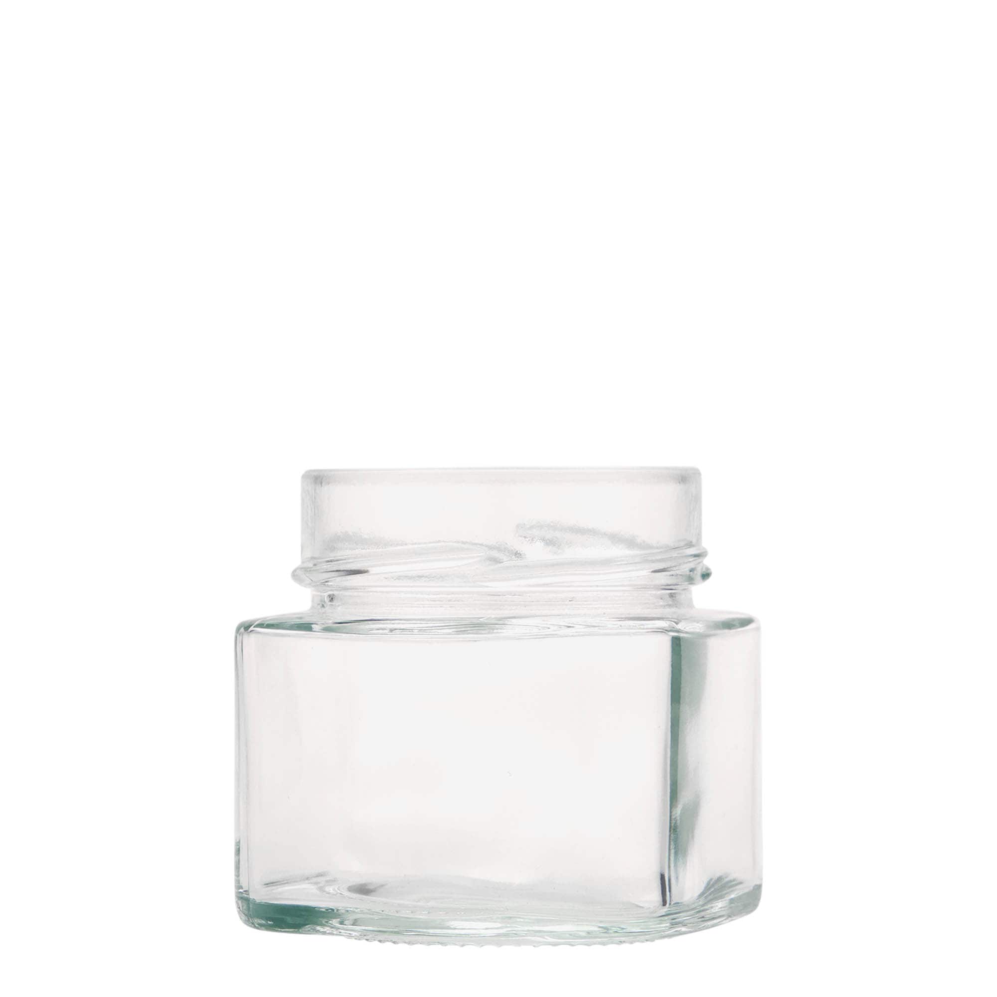 212 ml ruudukujuline klaas 'Kimba', avaus: ekstra sügav keeratav kaas (EDTO 70)