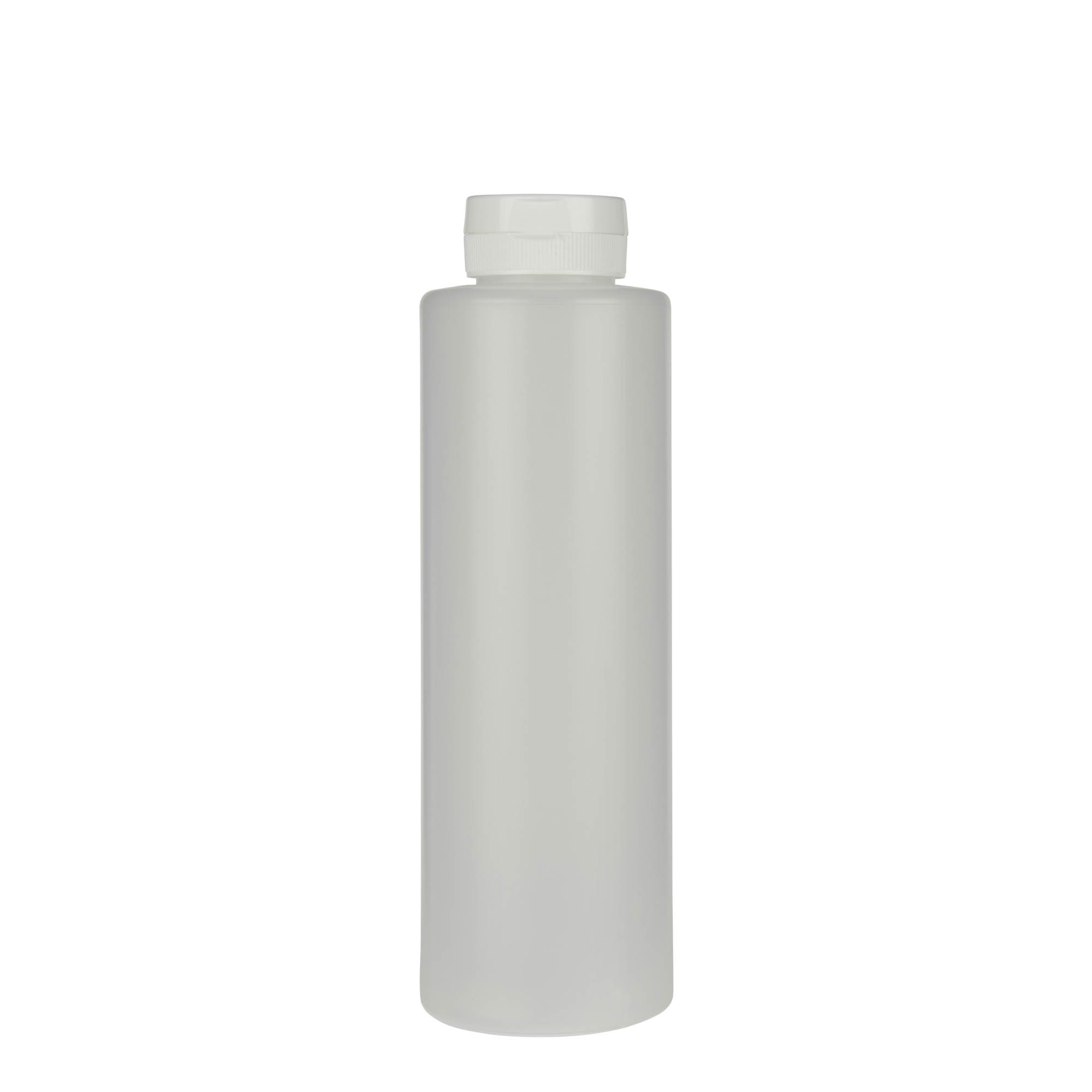 500 ml kastmepudel, LDPE-plast, naturaalne, suuava: 38/400
