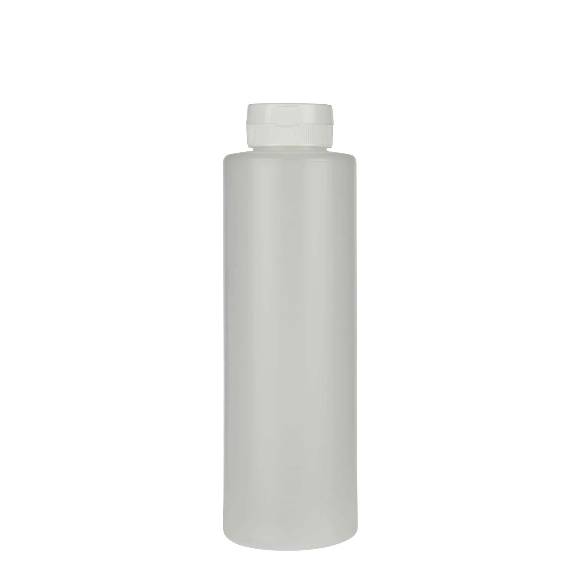 500 ml kastmepudel, LDPE-plast, naturaalne, suuava: 38/400