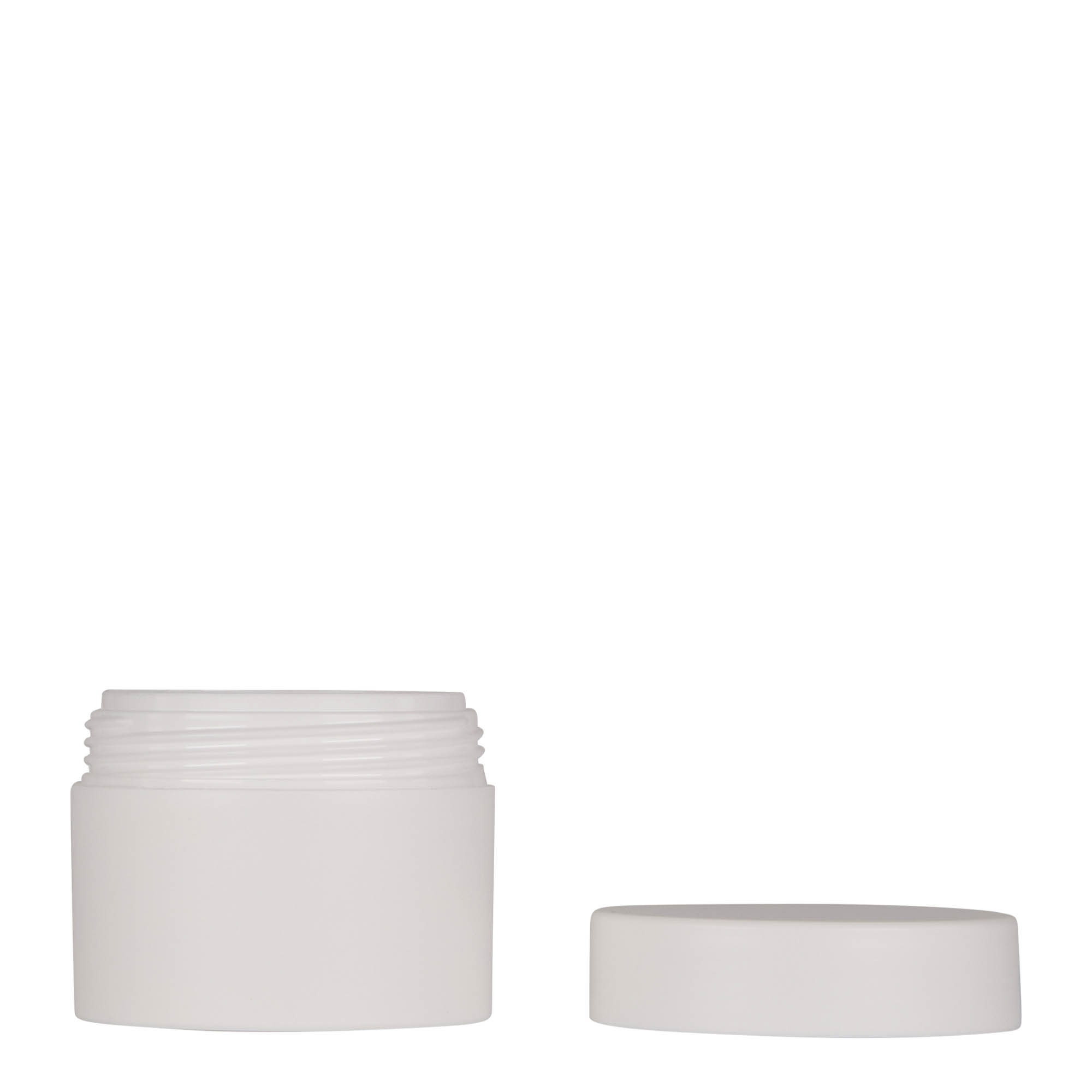 50 ml plastkaan 'Antonella', PP, valge, ava: kruvikork 50 ml plastkaan 'Antonella', PP, valge, ava: kruvikork