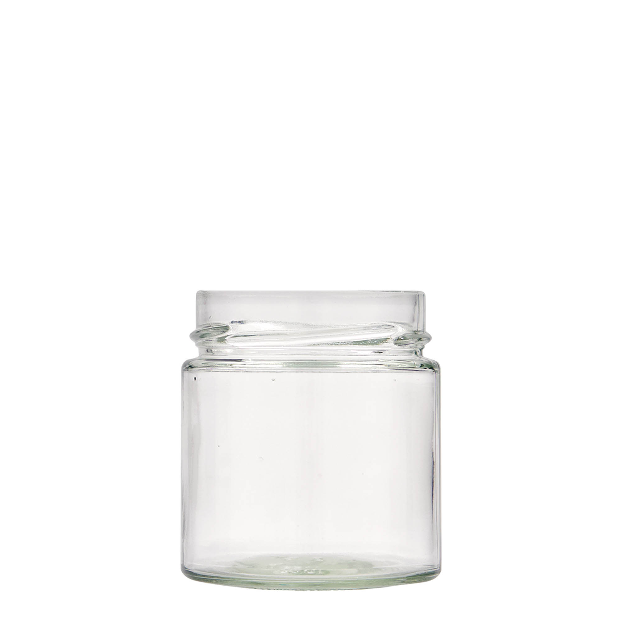 220 ml ümmargune klaaspurk 'Aurora', suuava: Deep-Twist-Off (DTO 66)