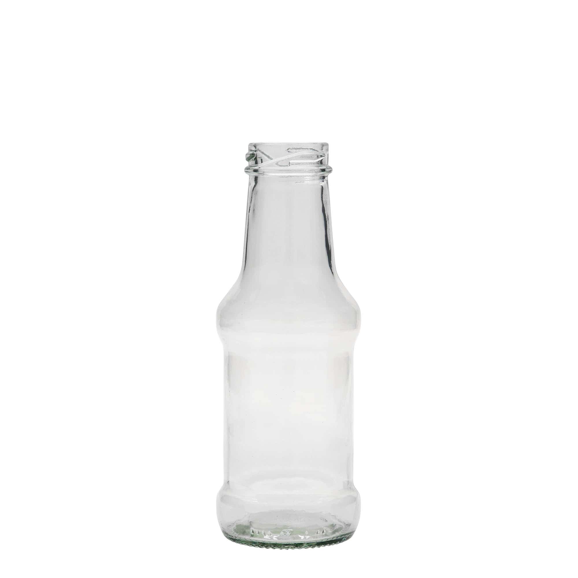 250 ml kastmepudel, klaas, suu: Twist-Off (TO 38)