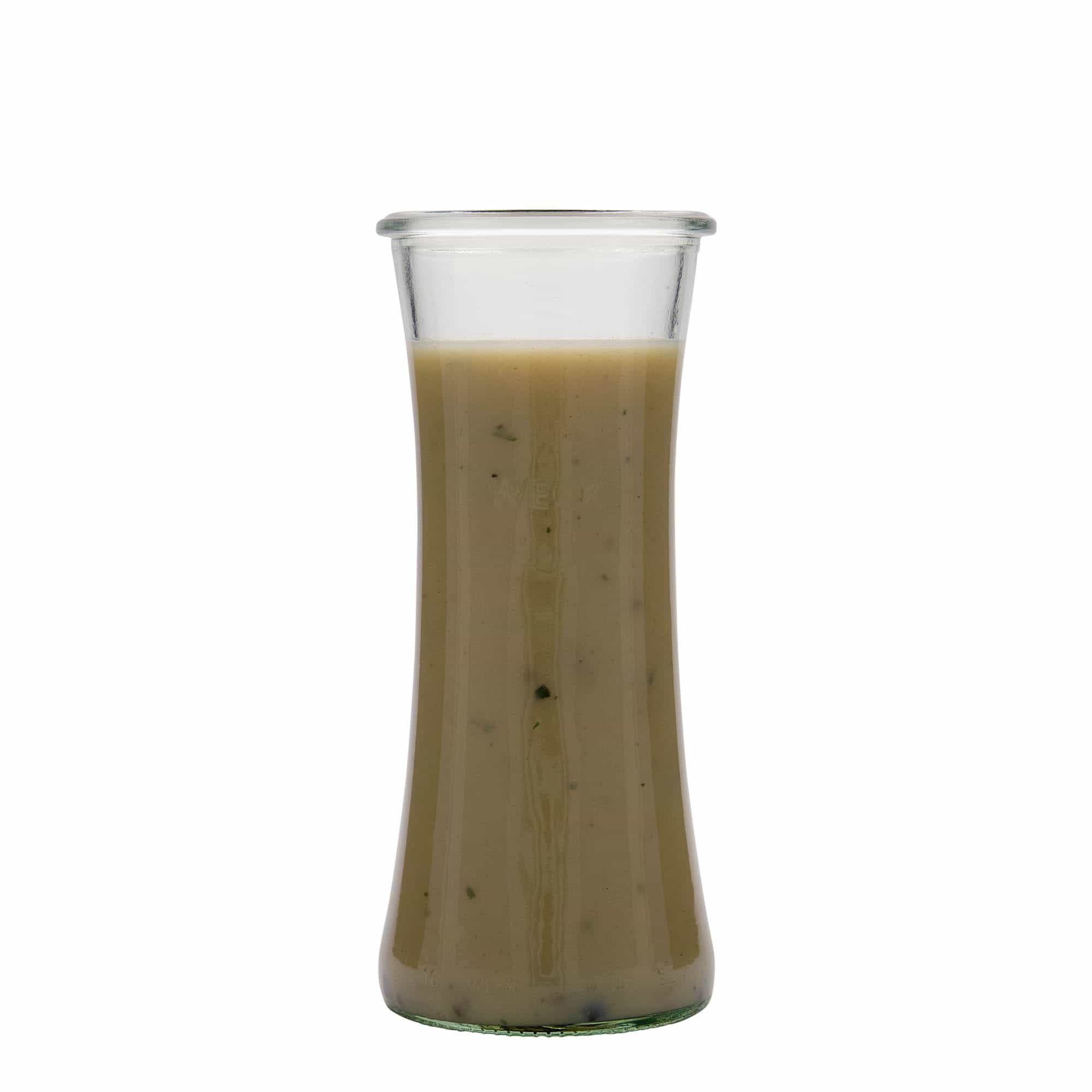 730 ml WECKi delikatessipurk, sulgur: ümar serv