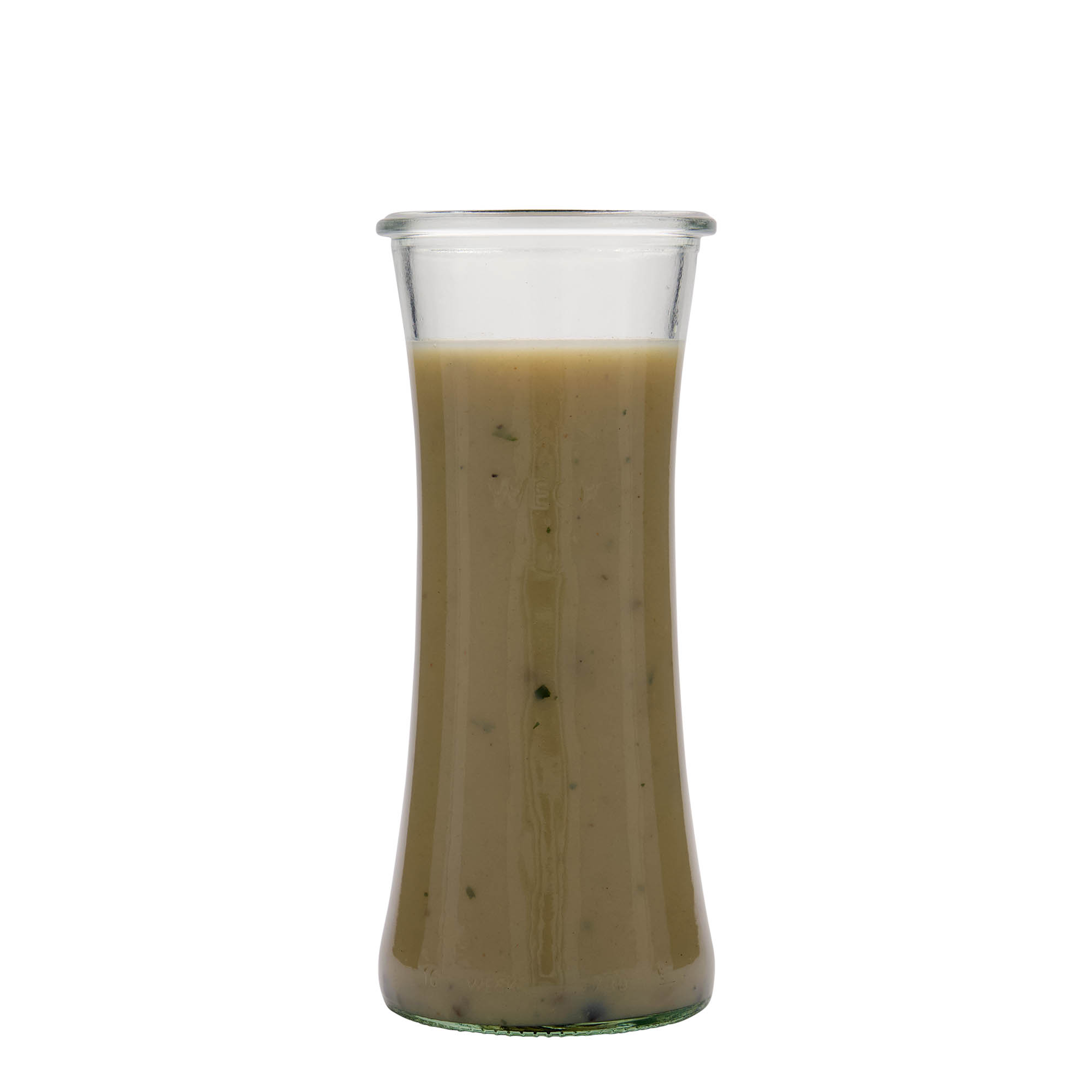 730 ml WECKi delikatessipurk, sulgur: ümar serv