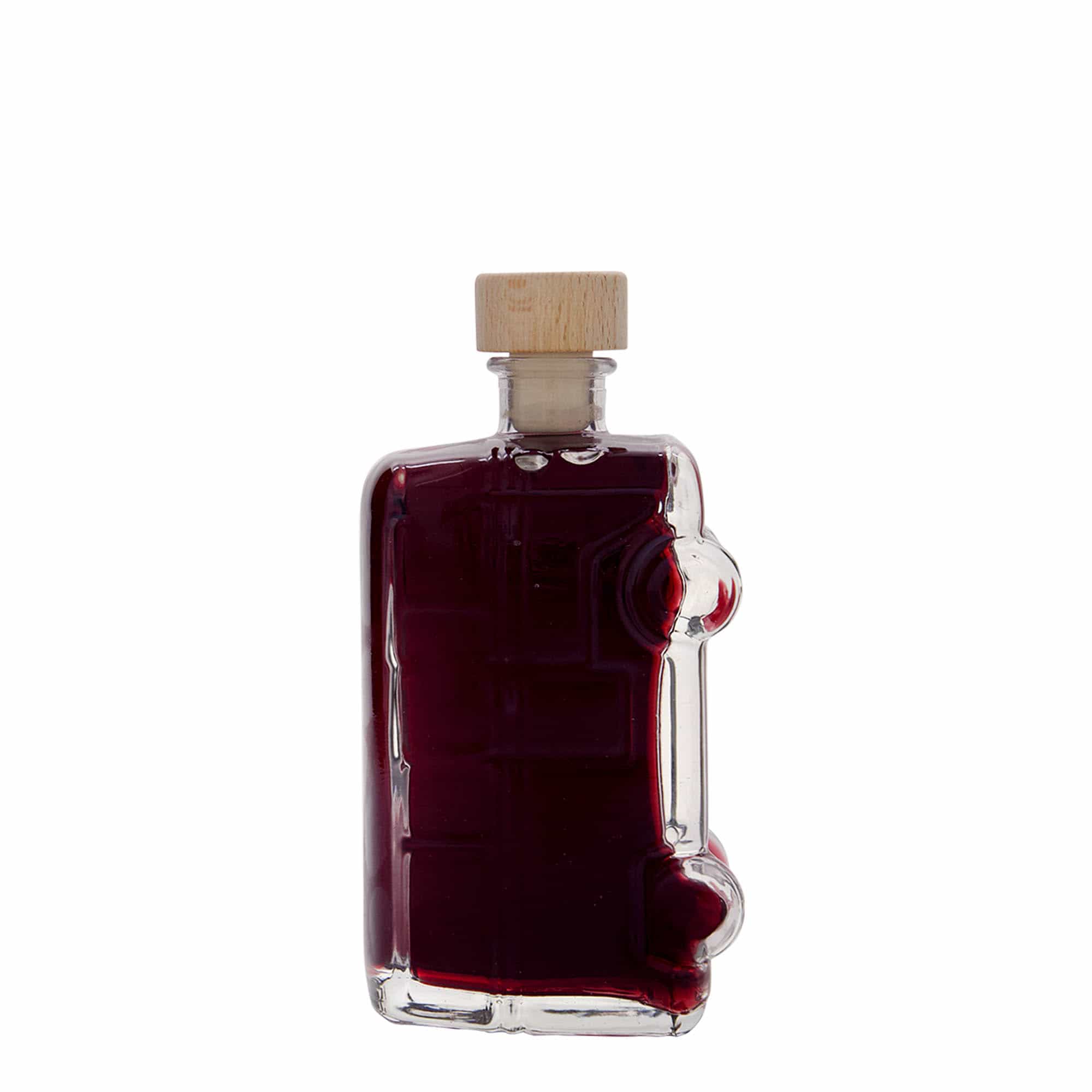 200 ml klaaspudel 'Bulli', sulgur: kork