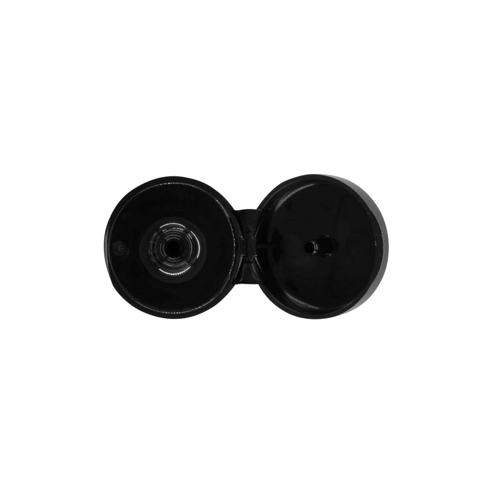 Kruvikork kinnitusklambriga, PP-plast, must, ava jaoks: 20/410 Kruvikork kinnitusklambriga, PP-plast, must, ava jaoks: 20/410