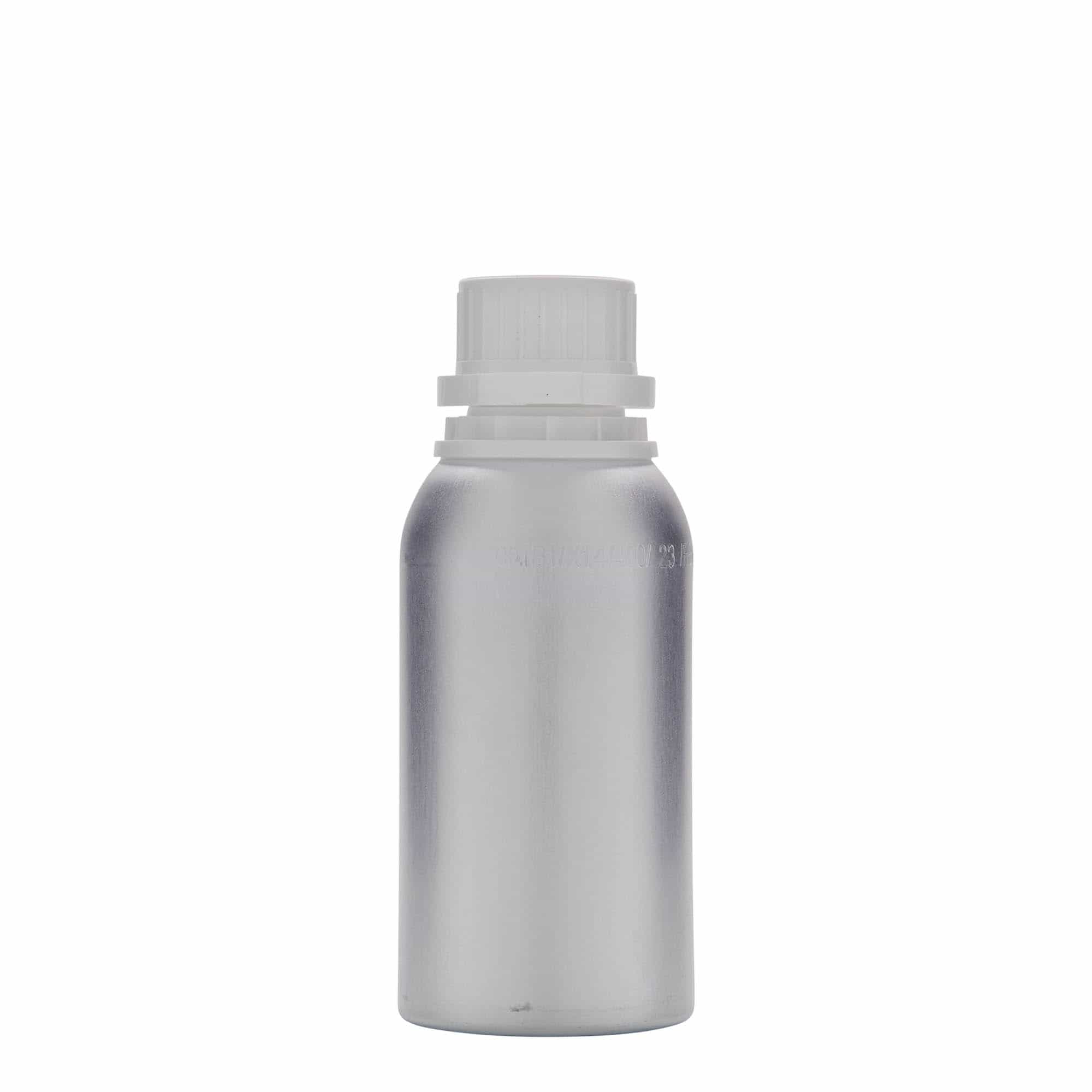 275 ml alumiiniumpudel, metall, hõbedane, sulgur: DIN 32