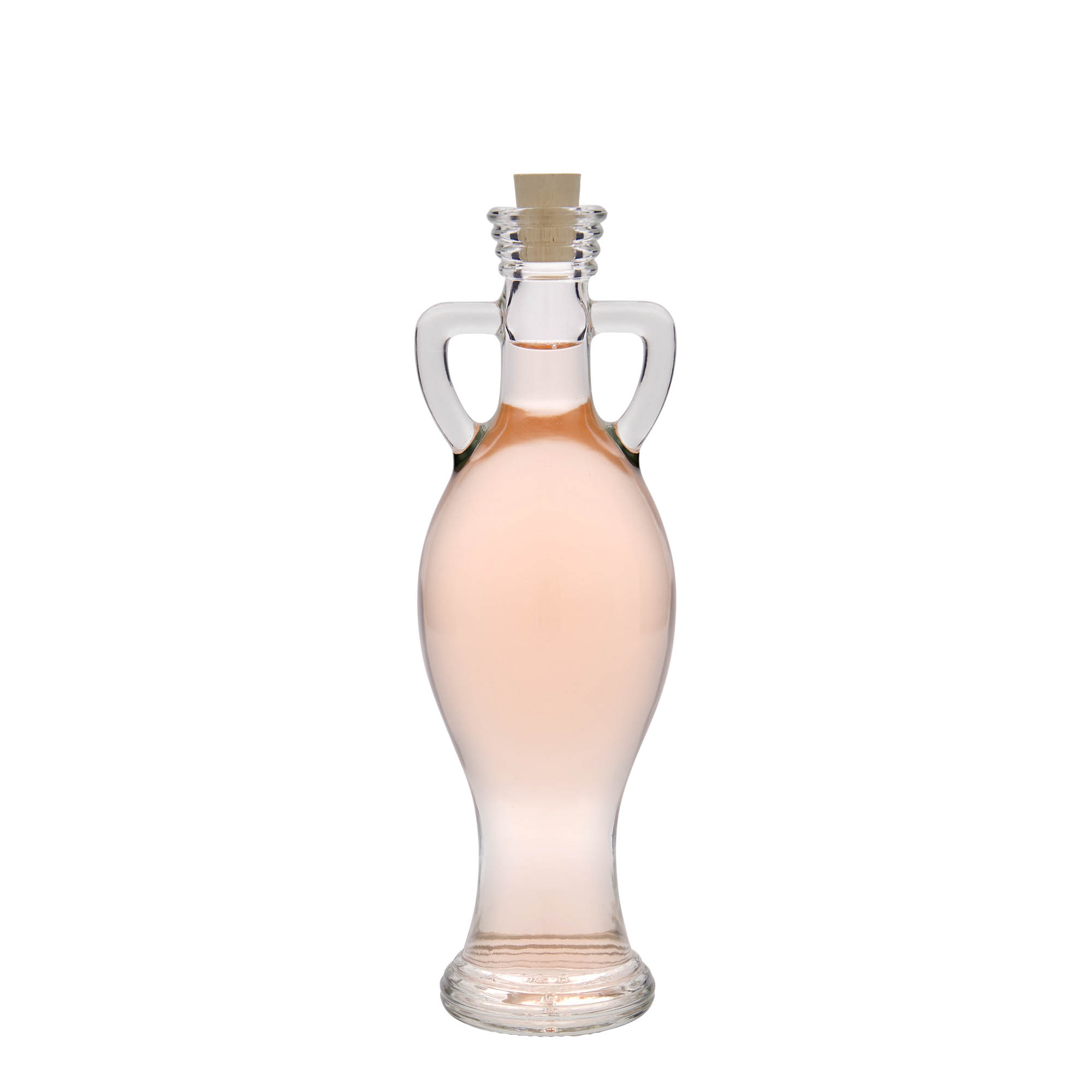 200 ml klaaspudel 'Amphore', suuava: kork