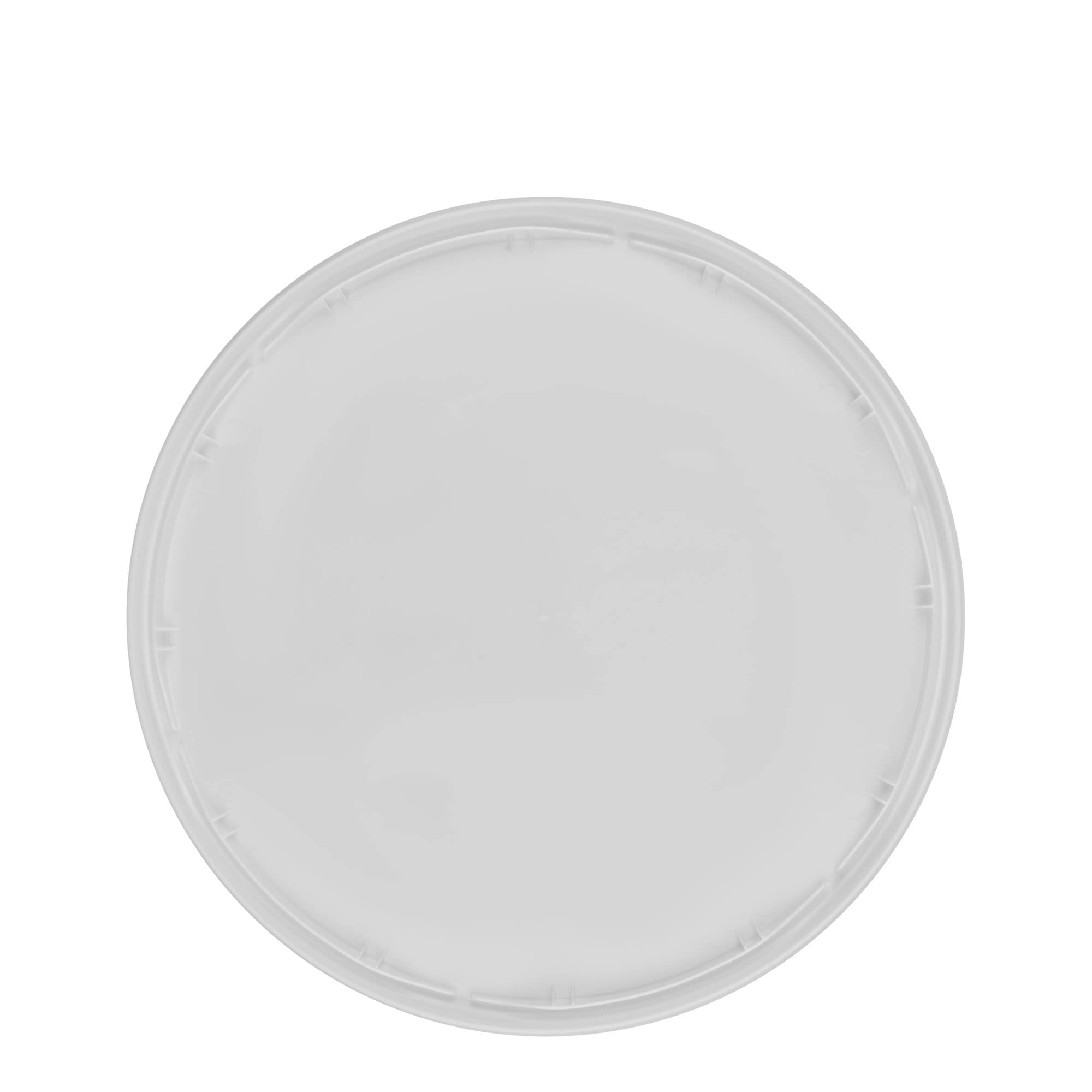 Kaas 20 l ämbrile, PP-plast, valge