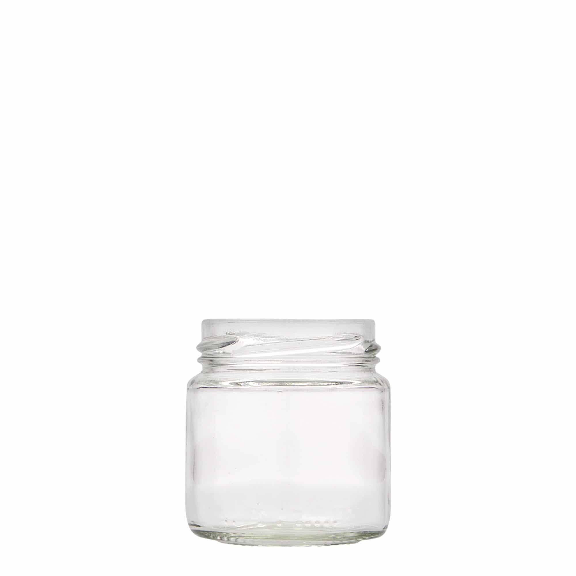 106 ml ümmargune klaas, ava: Twist-Off (TO 53)