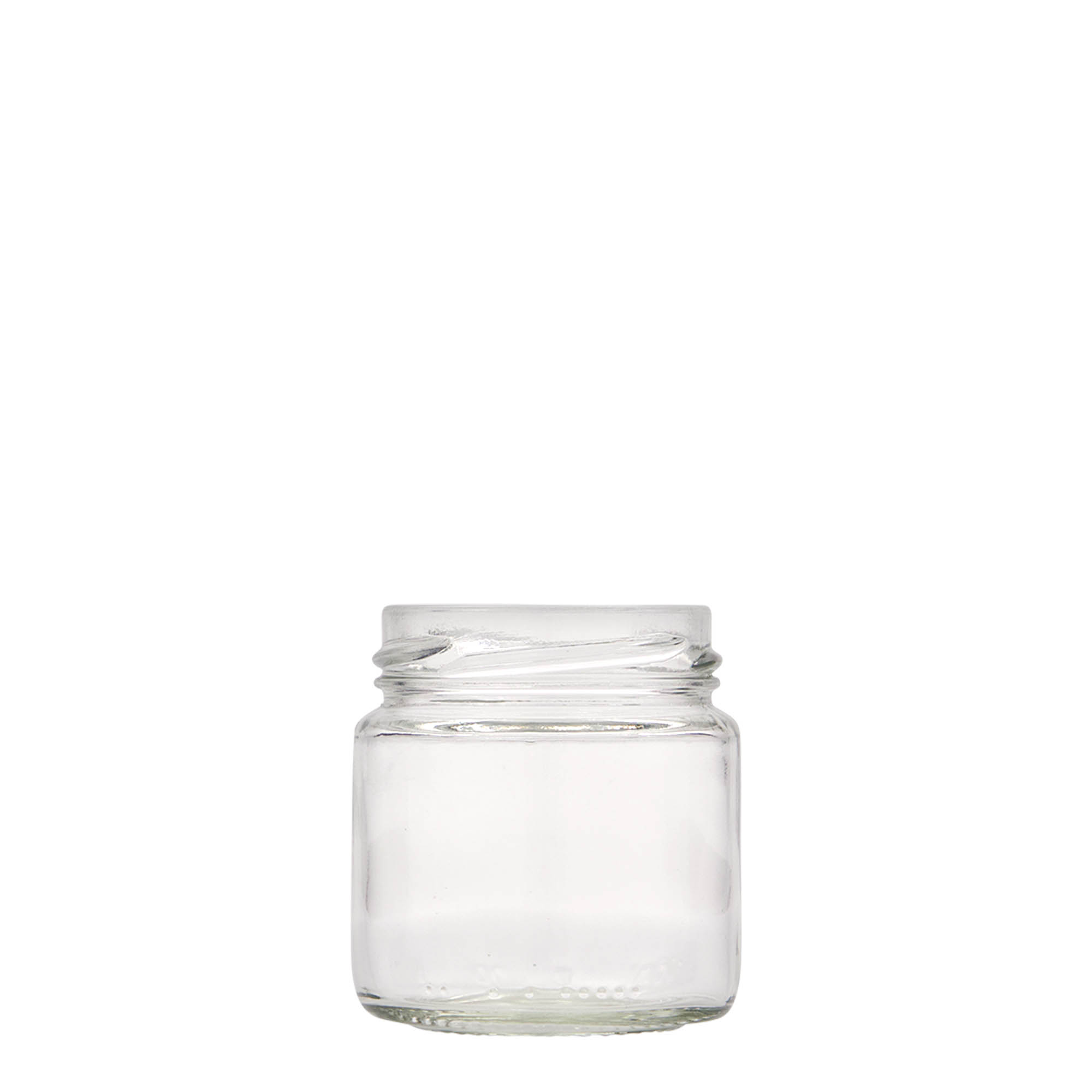 106 ml ümmargune klaas, avale: Twist-Off (TO 53)