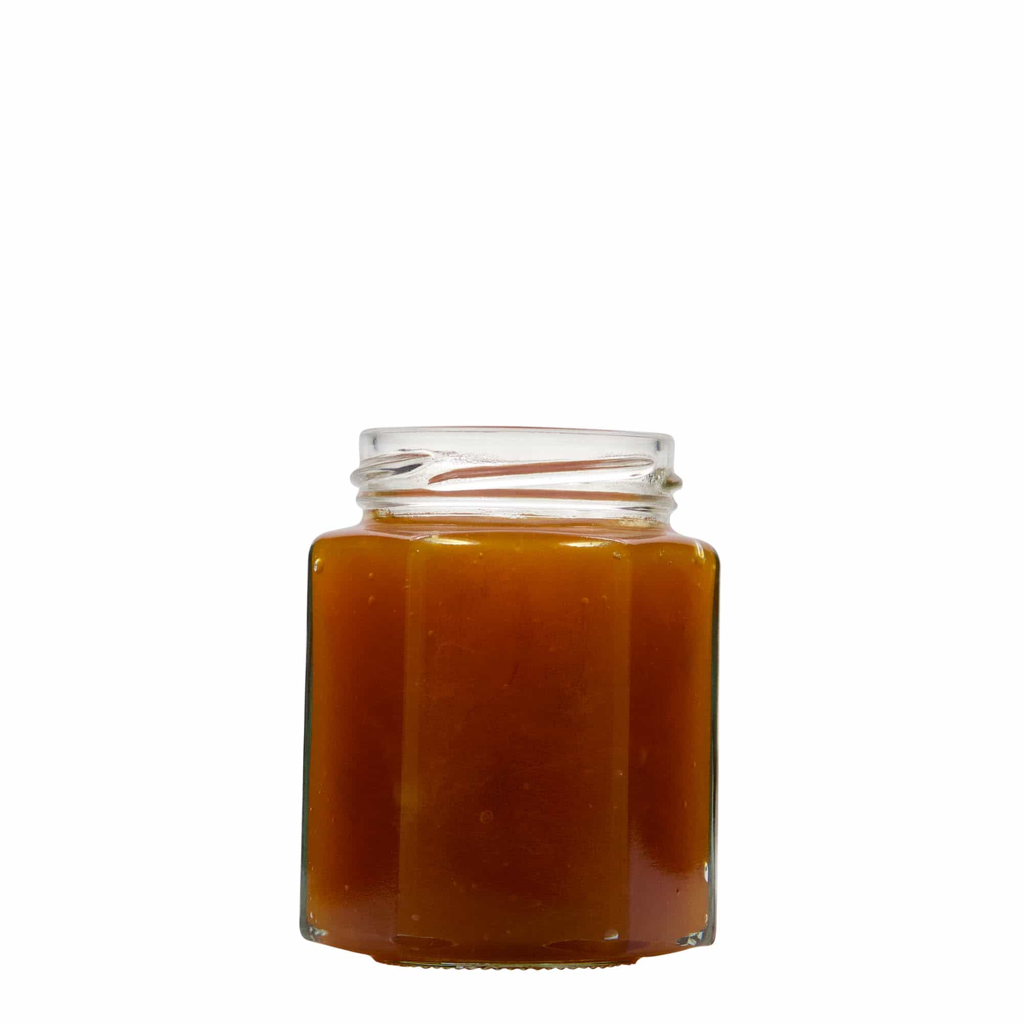 191 ml kuuekandiline purk, sulgur: twist-off (TO 58)
