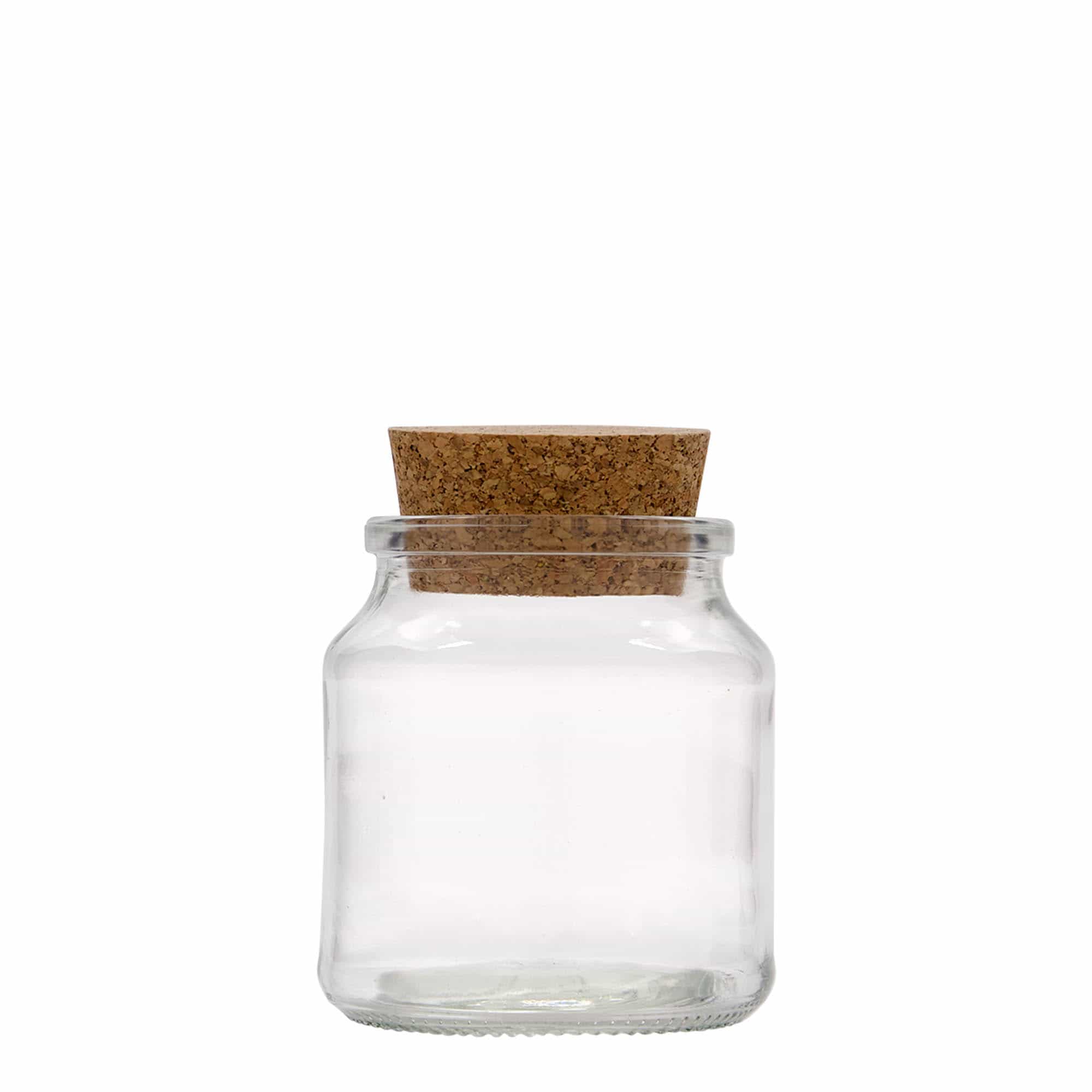 205 ml korgiga anum, sulgur: kork
