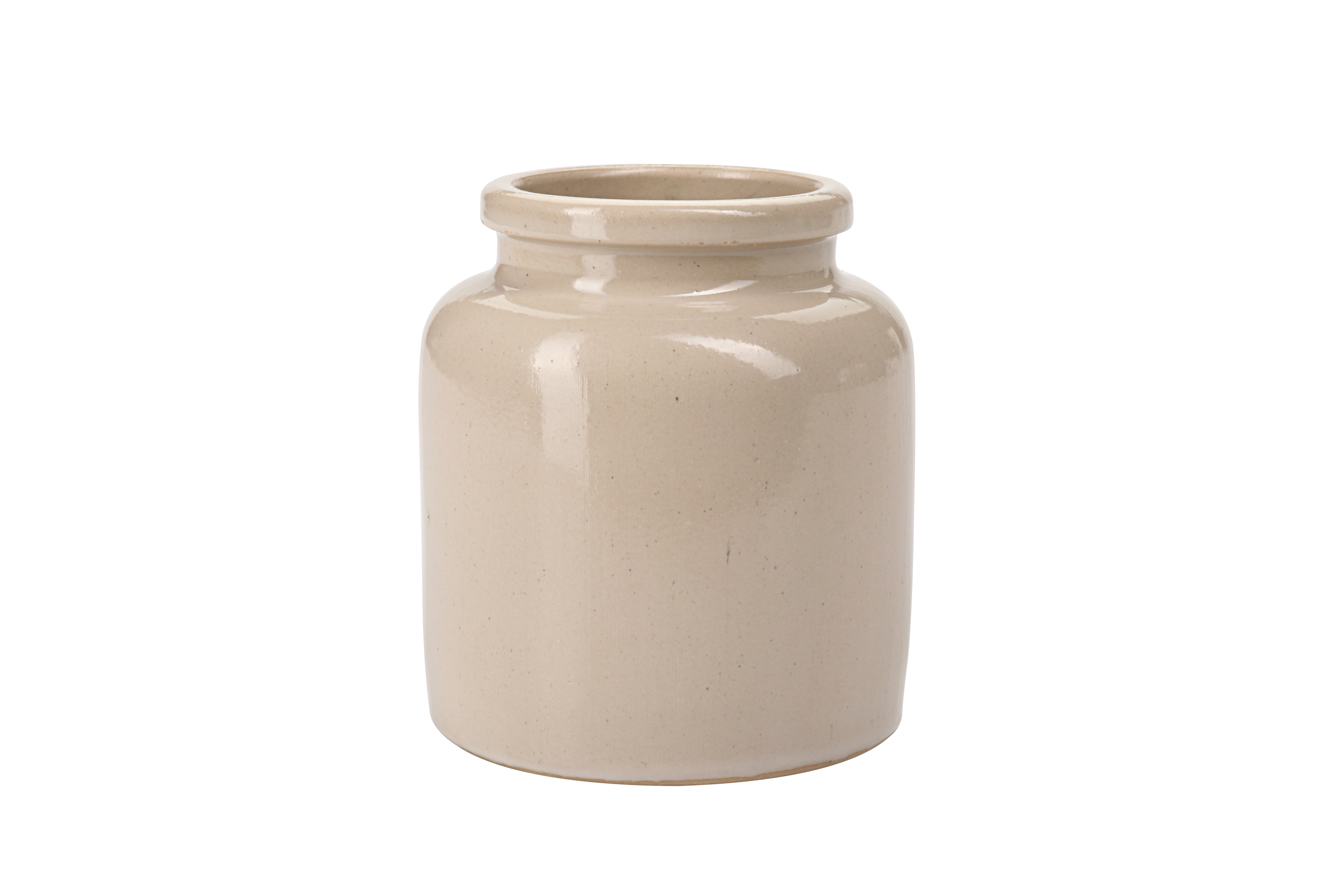 270 ml savinõu, keraamika, beež, avale: kaanega