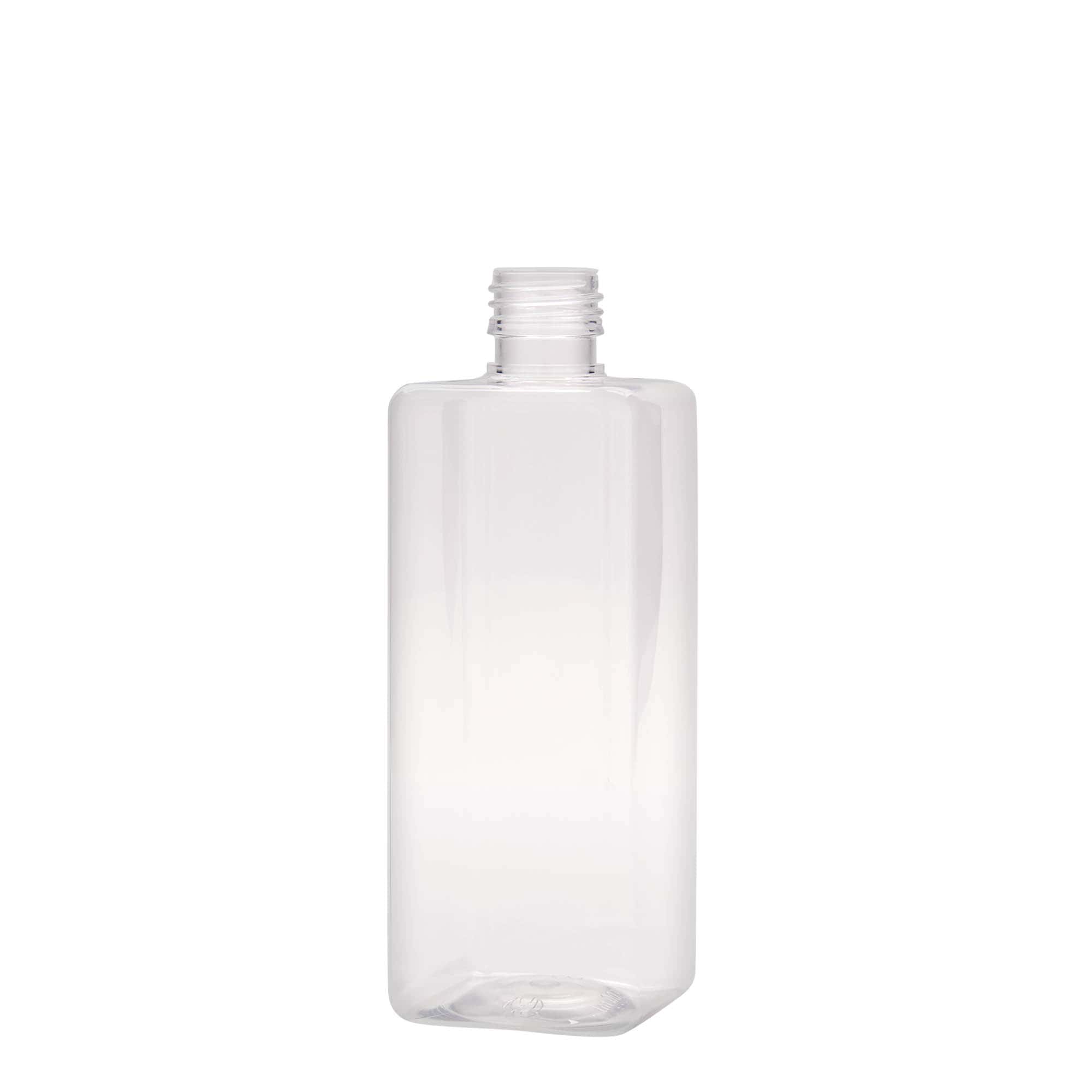 500 ml PET-pudel 'Karl', ruudukujuline, plastik, suuava: PP 28