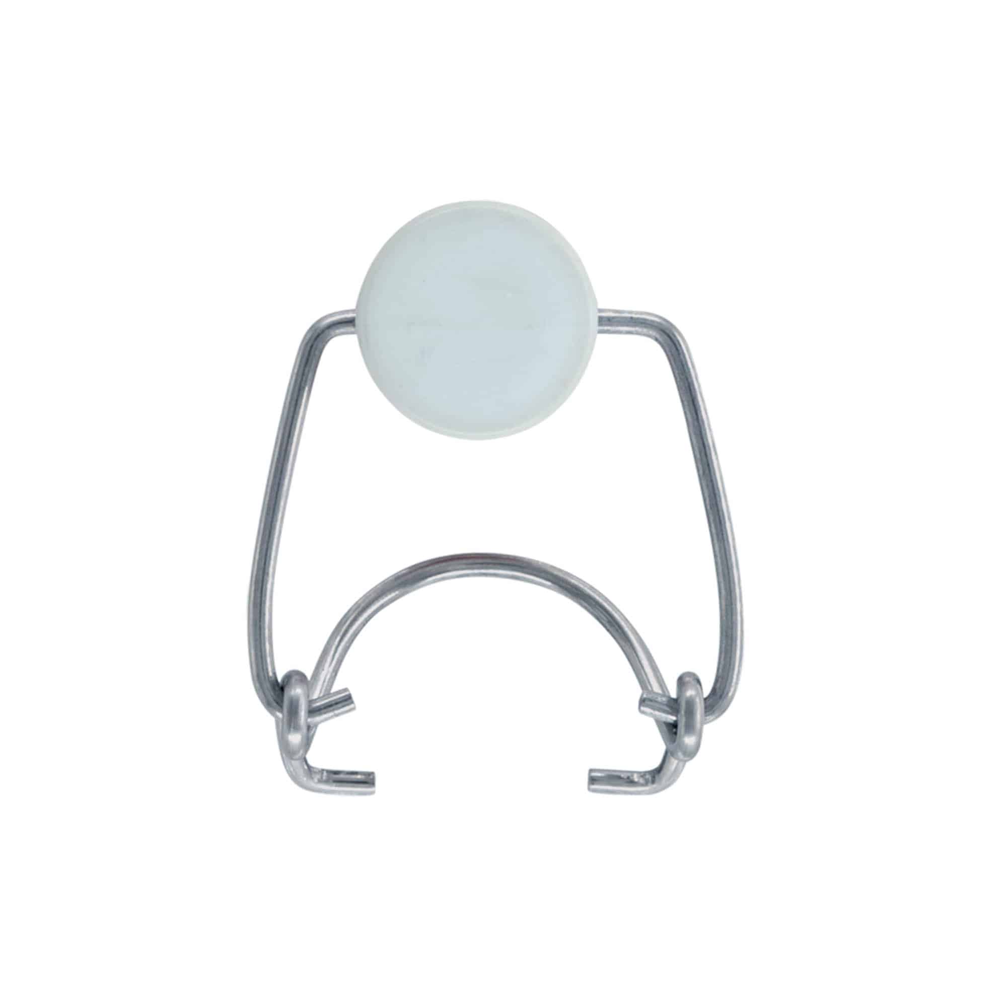 Tavaline triikimislukk #, plastik, punane-valge