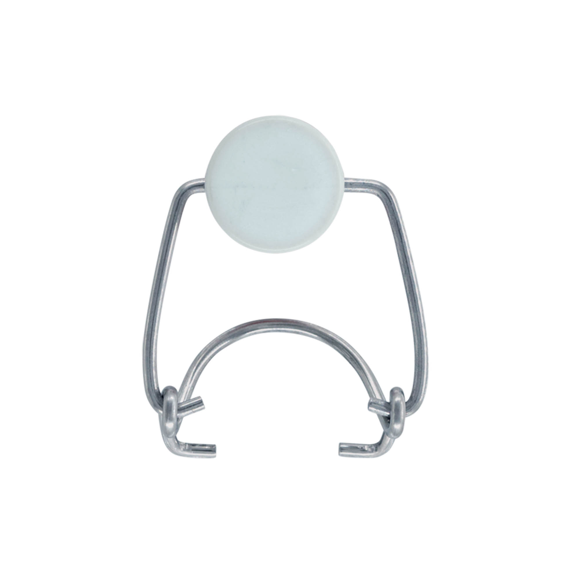 Tavaline triikimislukk #, plastik, punane-valge Tavaline triikimislukk #, plastik, punane-valge