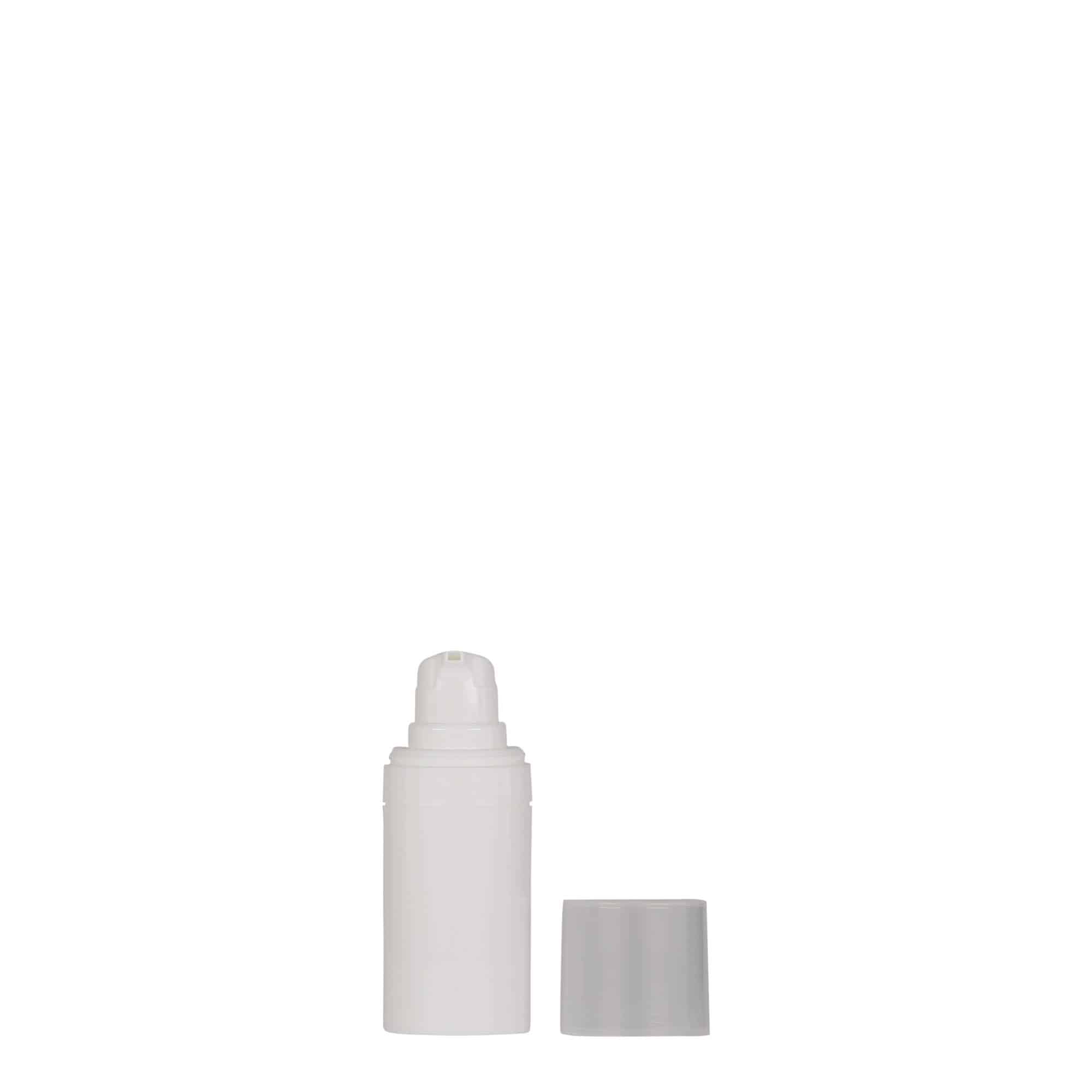 15 ml õhuvaba dosaator 'Micro', PP-plast, valge