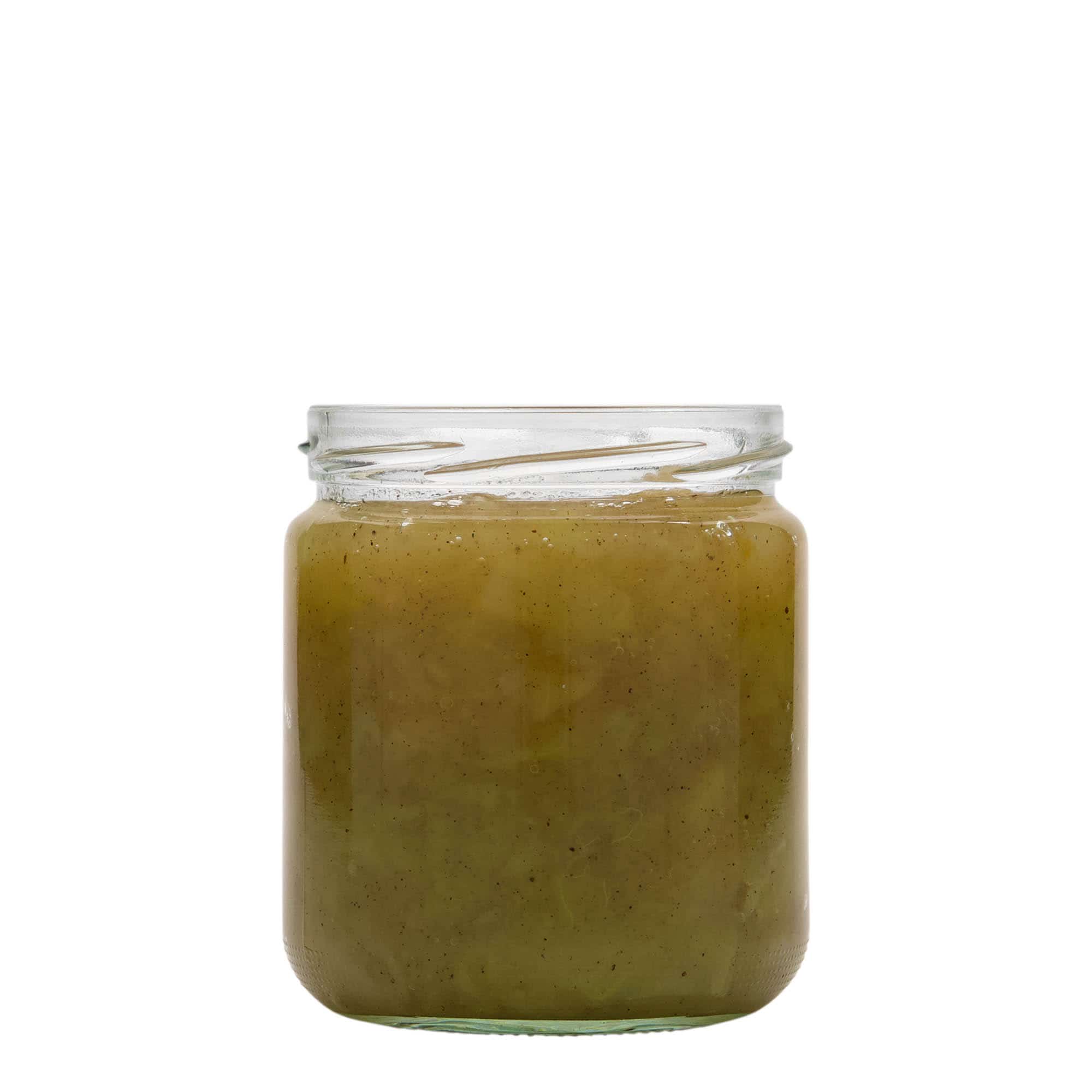 440 ml ümmargune purk, sulgur: twist-off (TO 82)