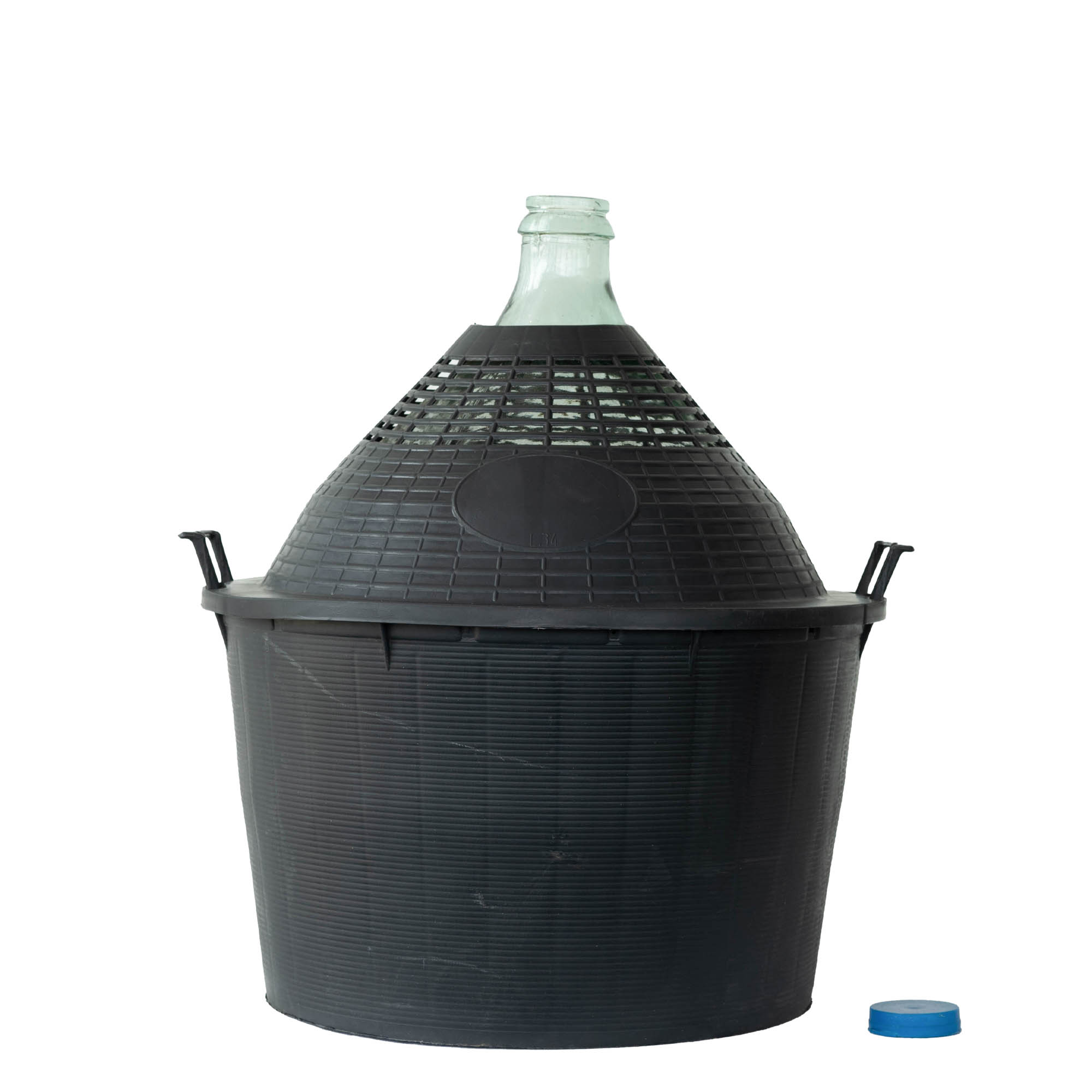 34 l pallonpudel kitsas kaelaga, klaas, ava: kaanega