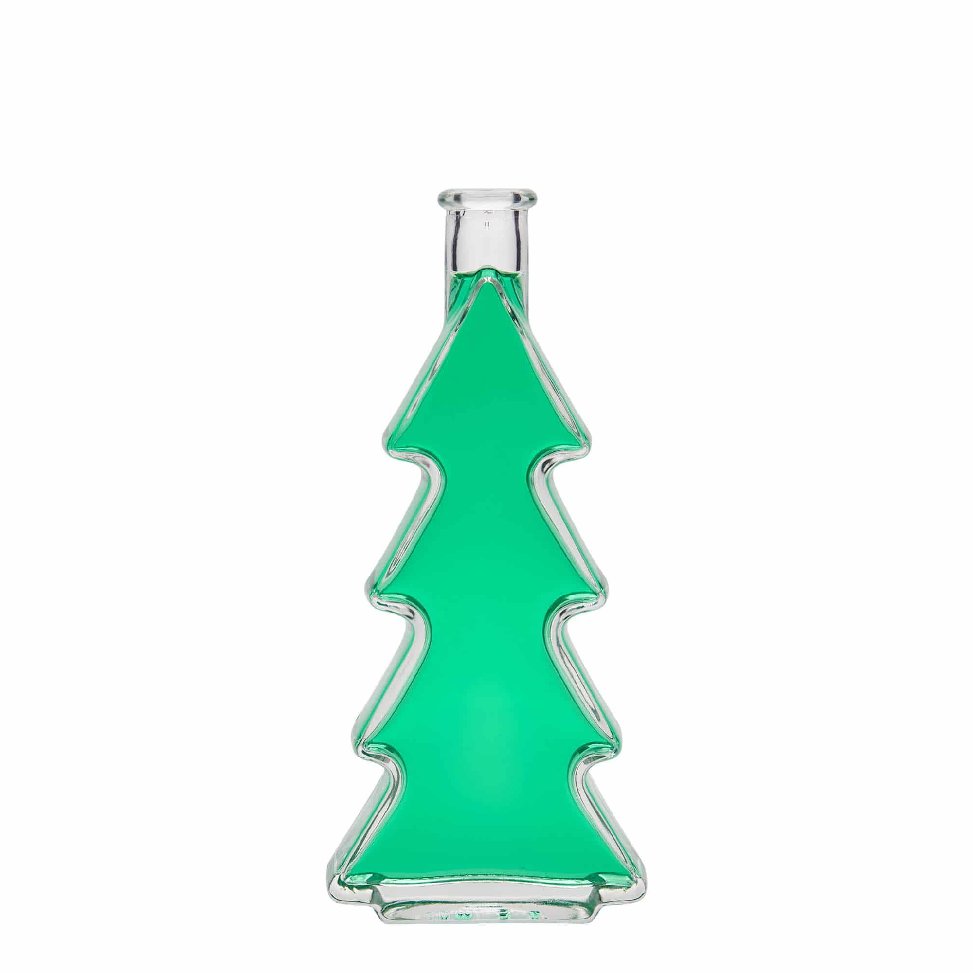 200 ml klaaspudel 'Kuusepuu', sulgur: kork