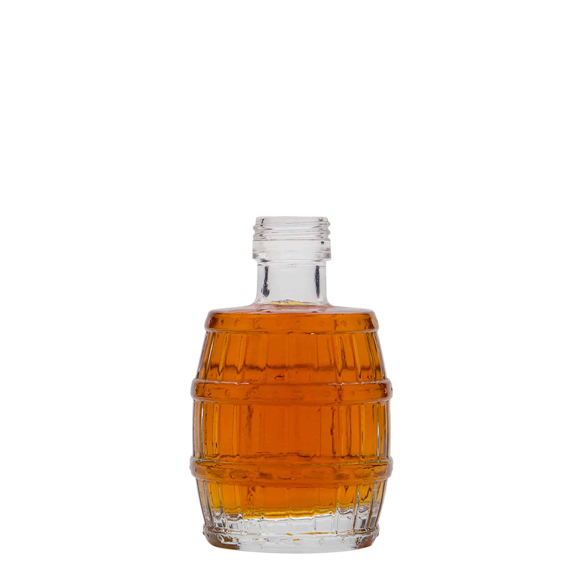 100 ml klaaspudel 'Vaat', sulgur: PP 24