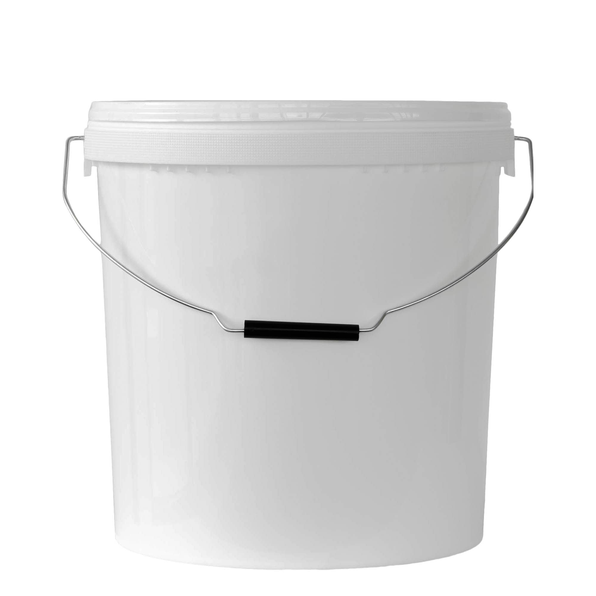 20 l ämber, PP-plast, valge