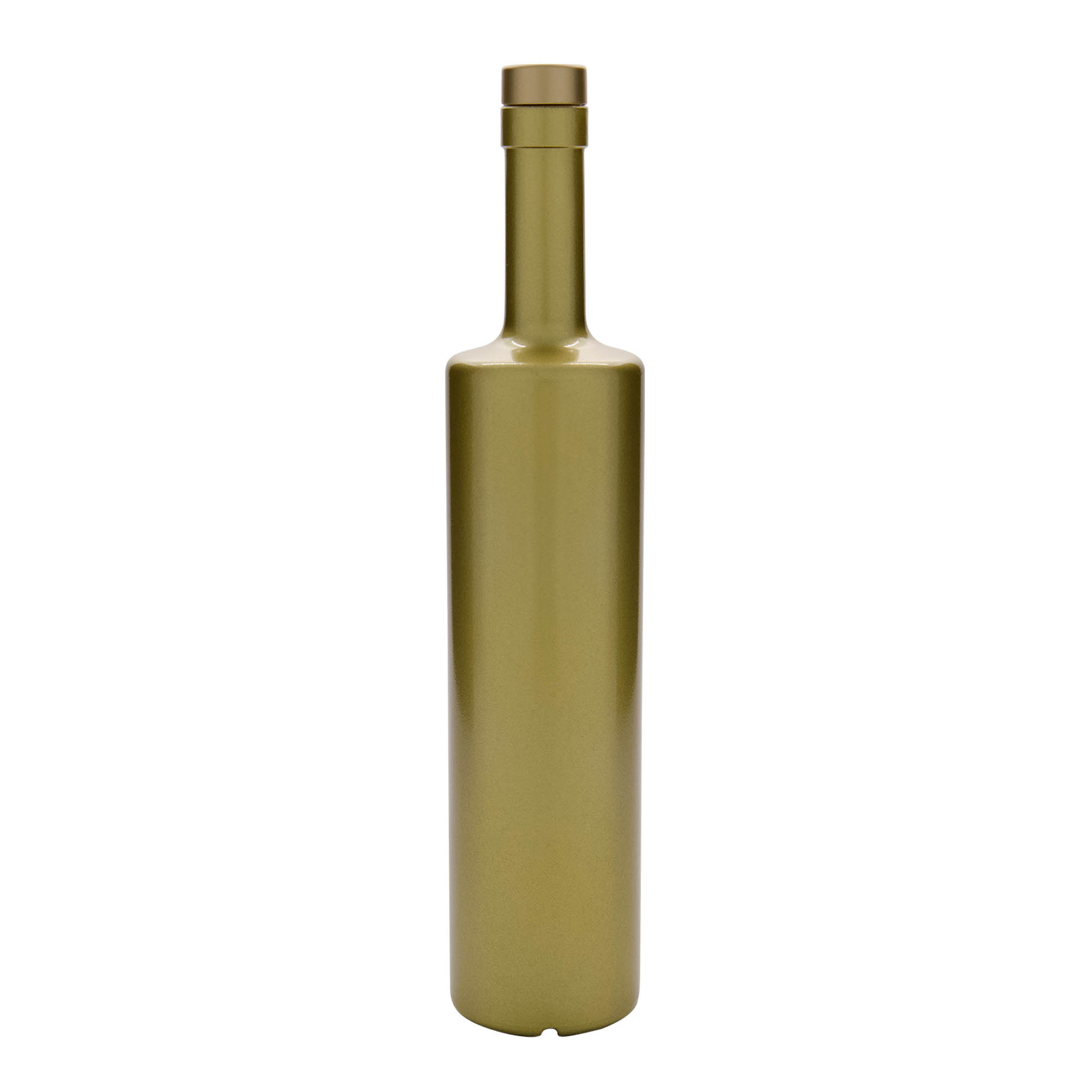 700 ml klaaspudel 'Centurio', kuldne, suue: kork
