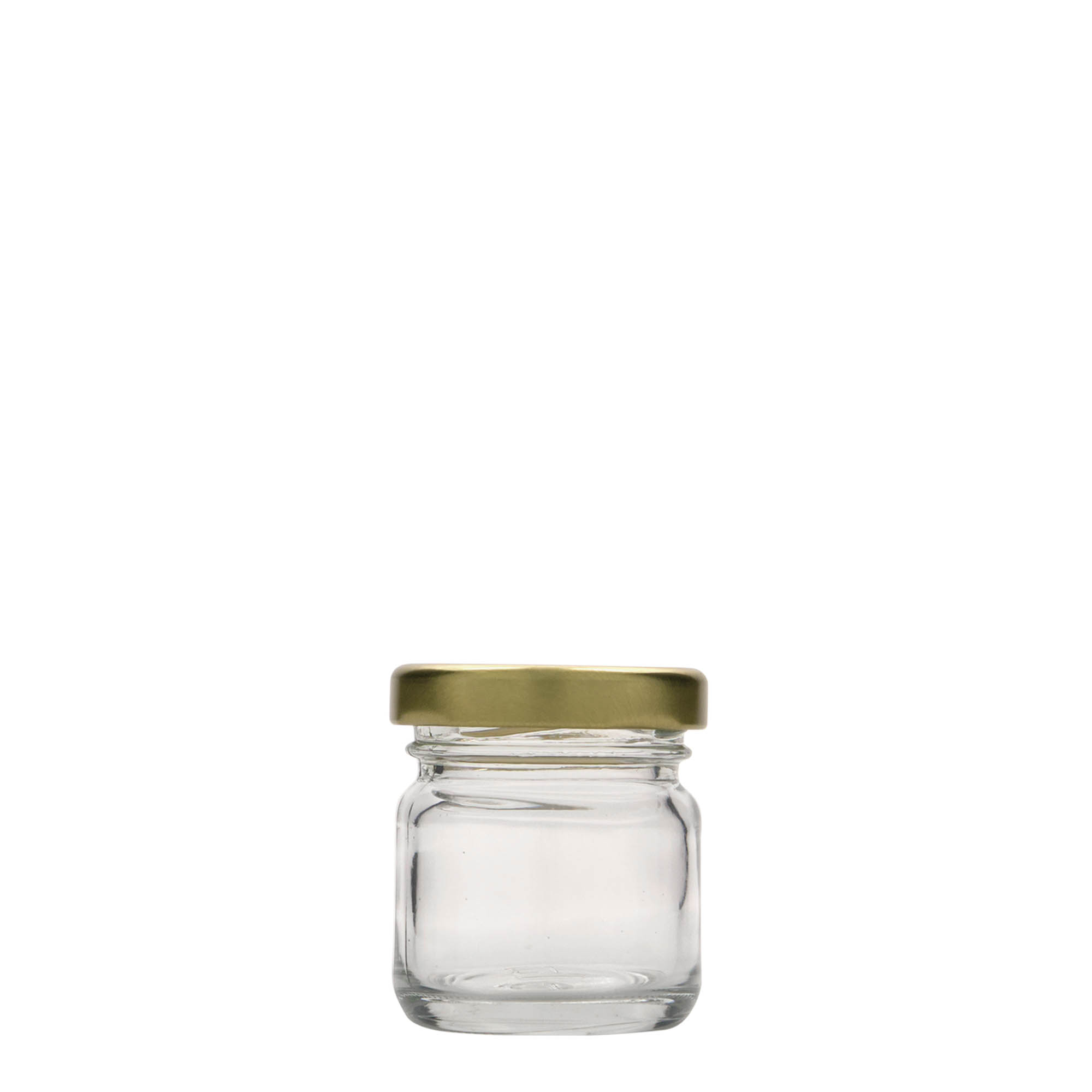 40 ml ümmargune klaas, suuava: keeratav kork (TO 43) 40 ml ümmargune klaas, suuava: keeratav kork (TO 43)