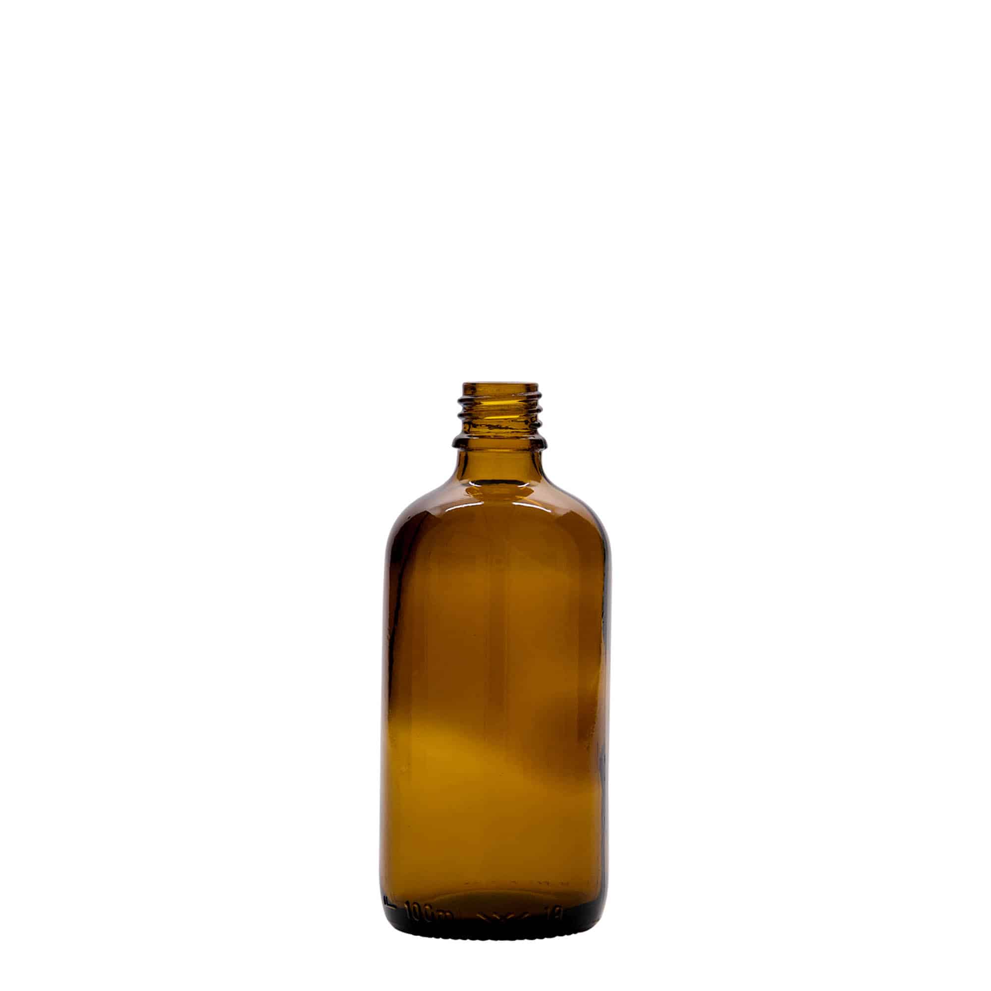 100 ml rohupudel, klaas, pruun, sulgur: DIN 18 100 ml rohupudel, klaas, pruun, sulgur: DIN 18