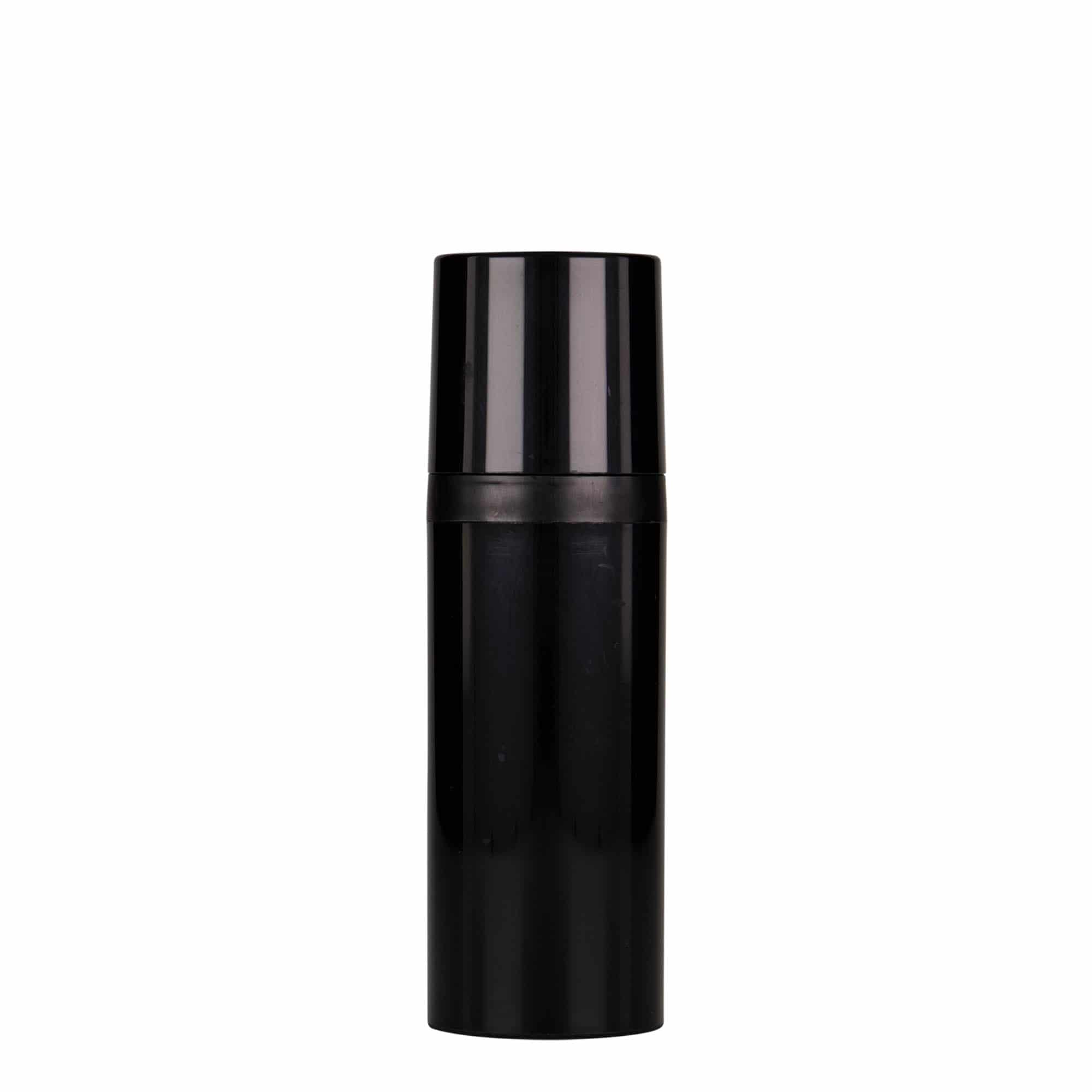 50 ml õhuvaba dosaator 'Mezzo', PP-plast, must