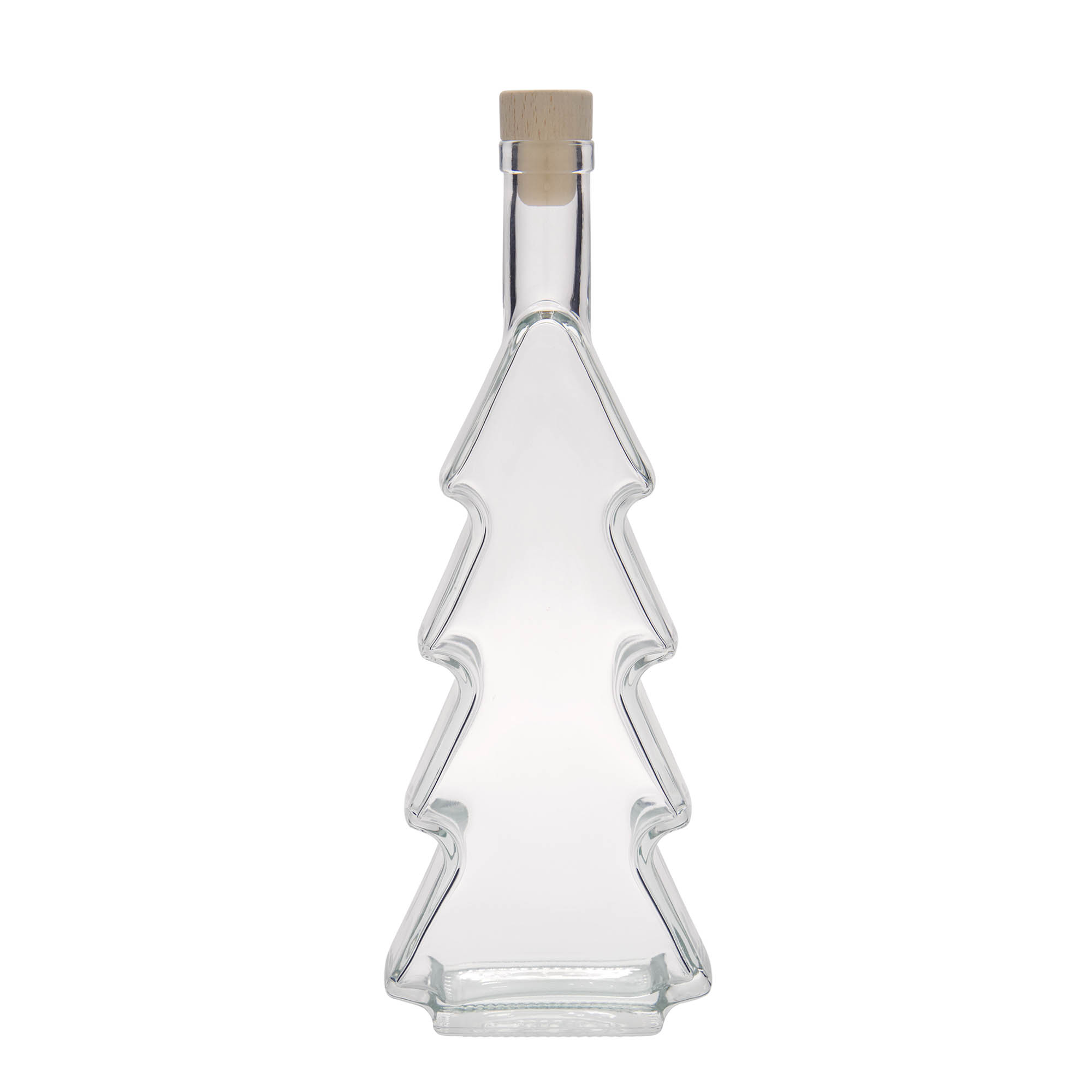 500 ml klaaspudel 'Kuusepuu', avaus: kork