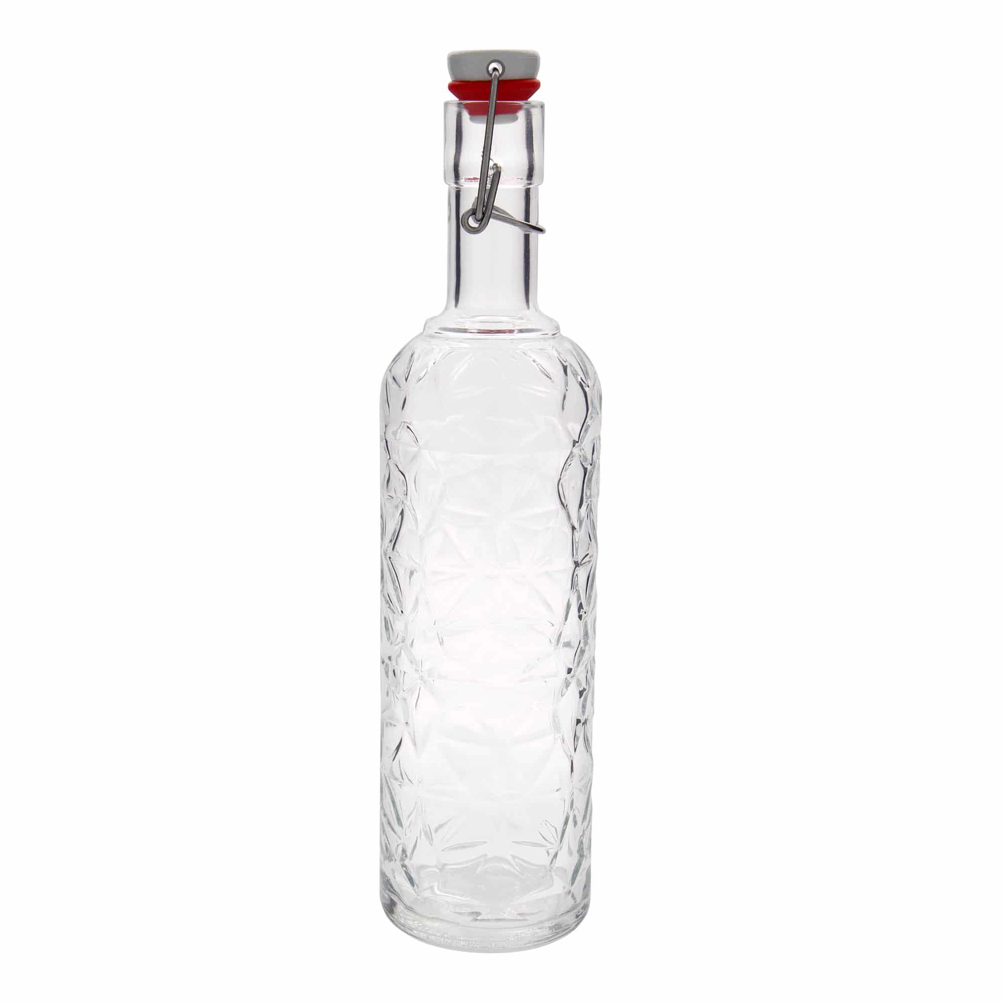 1000 ml klaaspudel 'Oriente', sulgur: traatkork