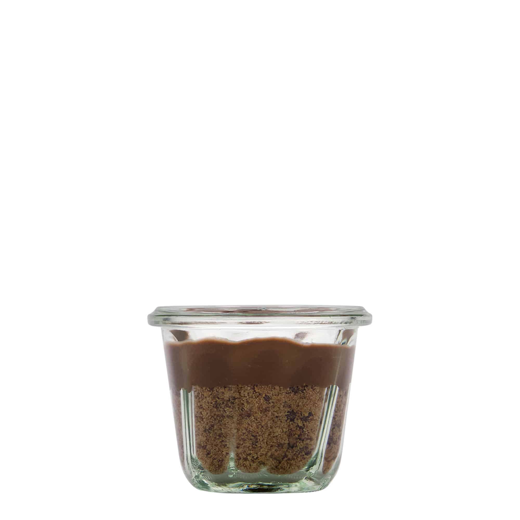 80 ml WECK-kõrge koogipurk, avale: ümar serv