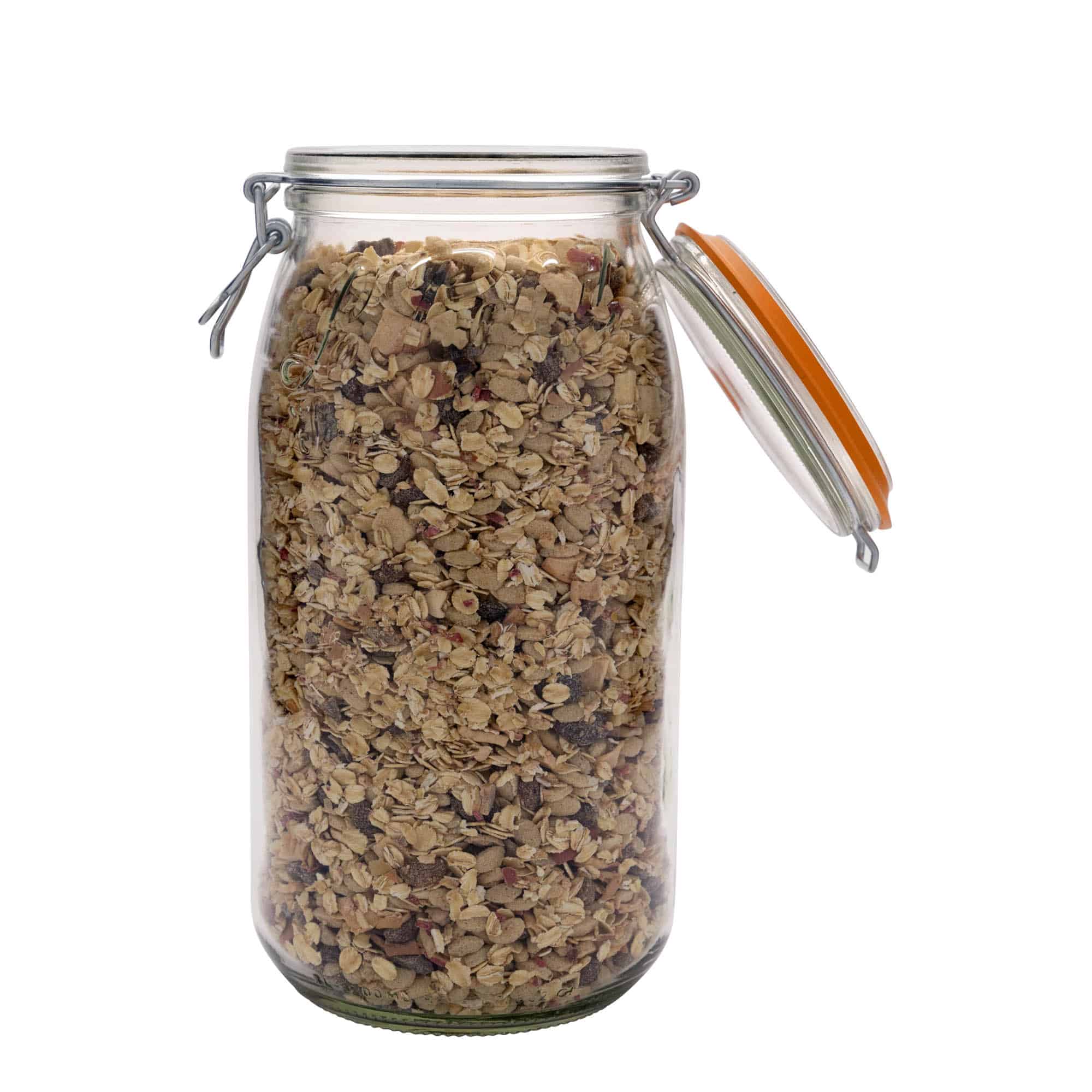 3.000 ml traadist klambriga purk „Le Parfait Super Bocal“, avale: traadist klambriga sulgur