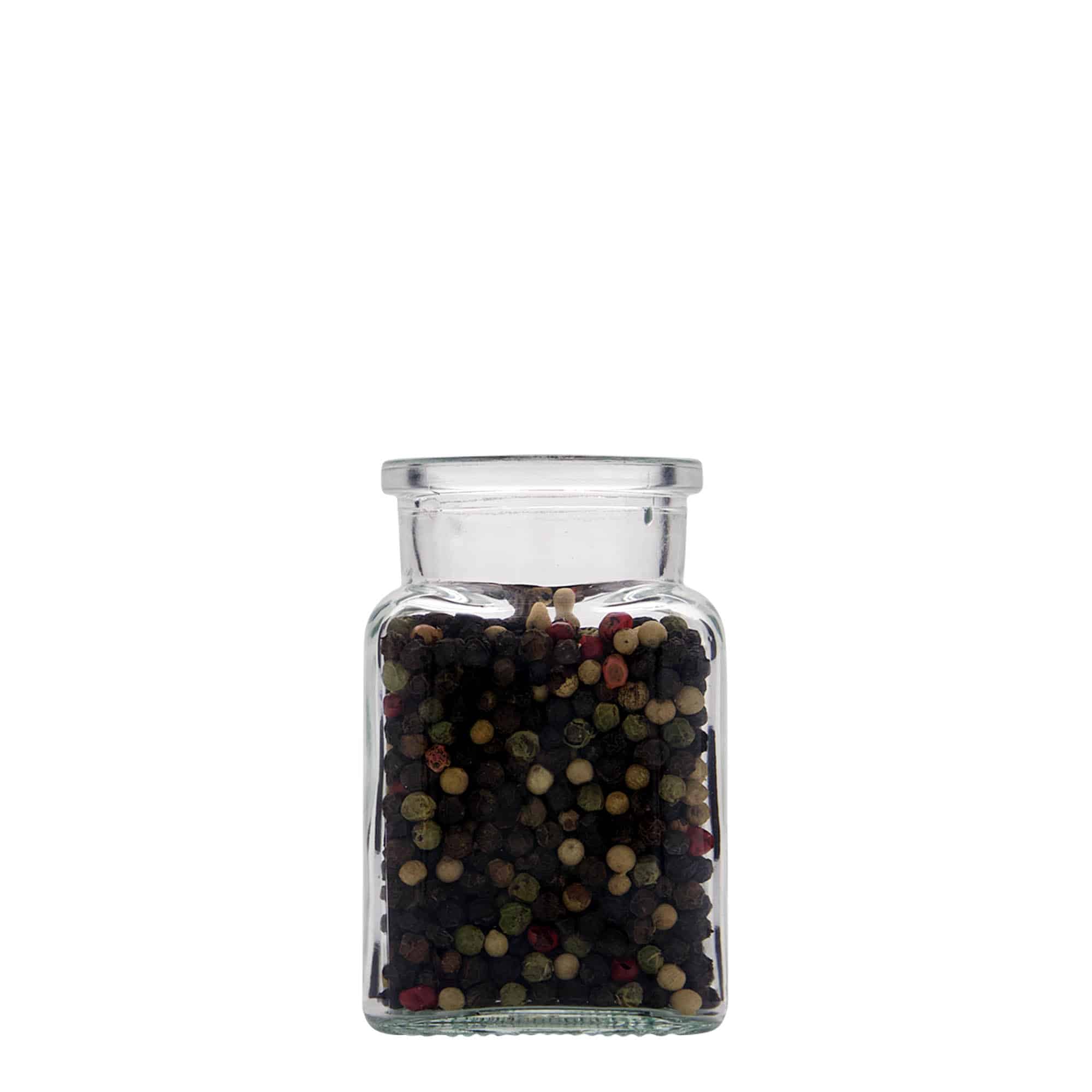 150 ml korgiga anum, ruudukujuline, sulgur: kork