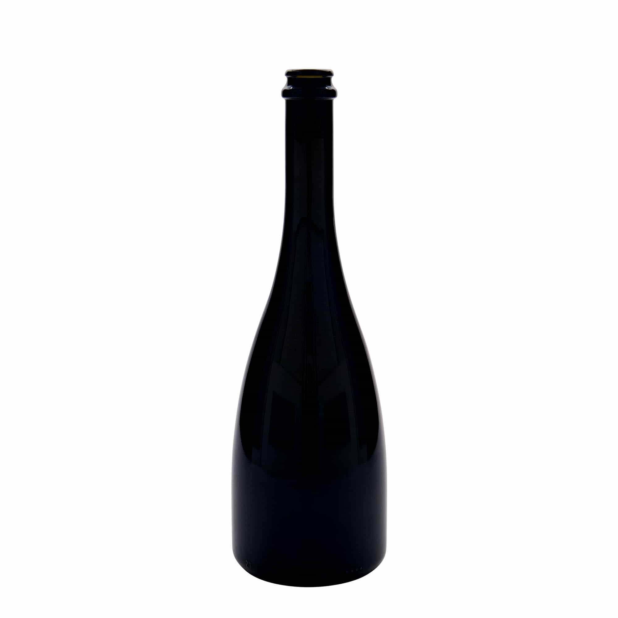 750 ml õlle/sektipudel 'Tosca', klaas, antiikroheline, sulgur: kroonkork 750 ml õlle/sektipudel 'Tosca', klaas, antiikroheline, sulgur: kroonkork