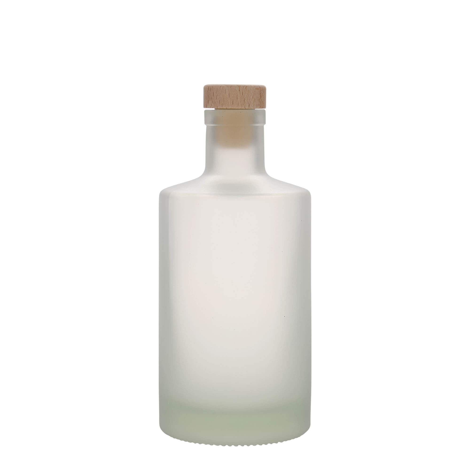 500 ml klaaspudel 'Caroline', jäätunud, suuava: kork